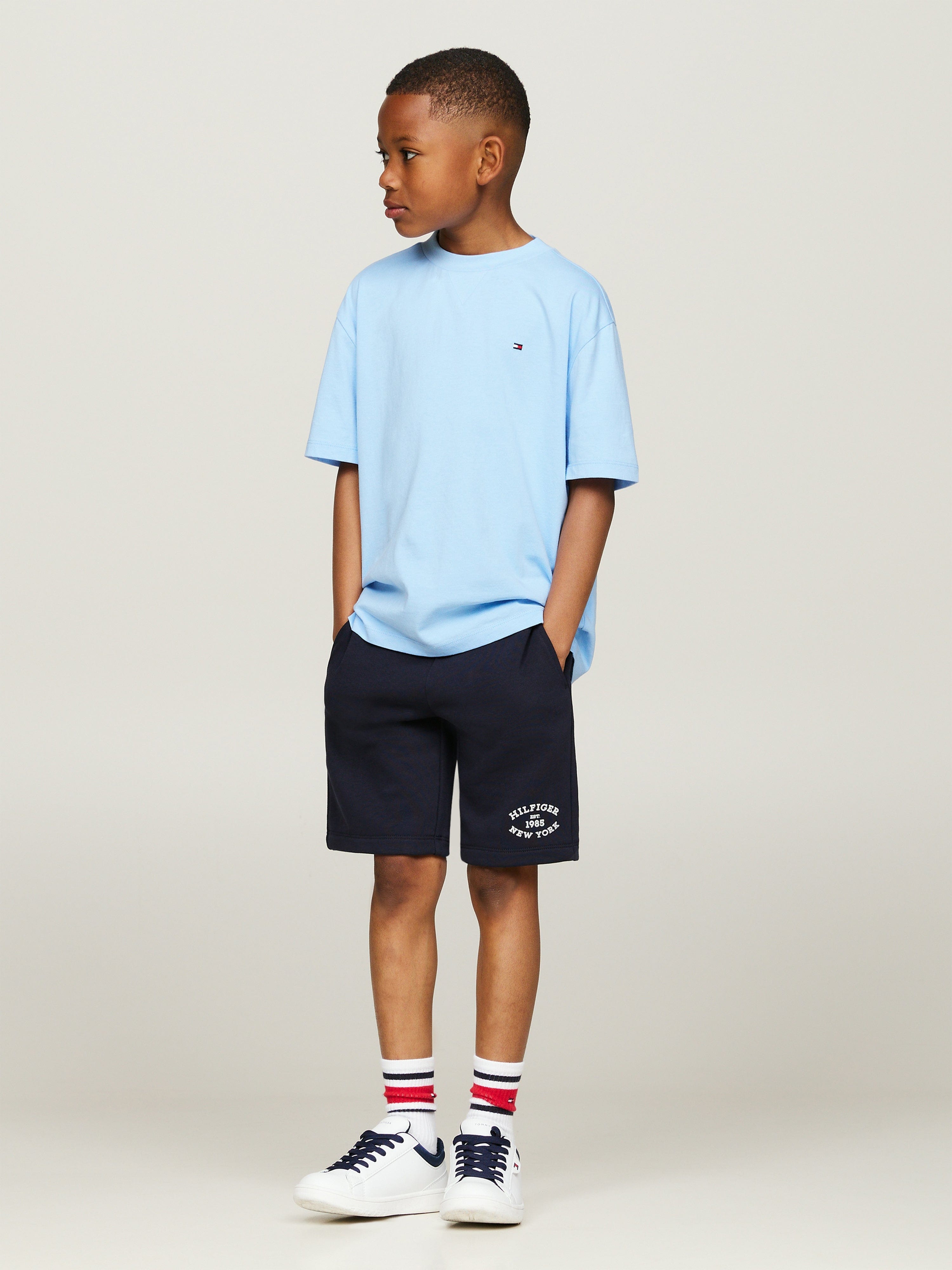 Tommy Hilfiger Boys Essential T-Shirt in Blue