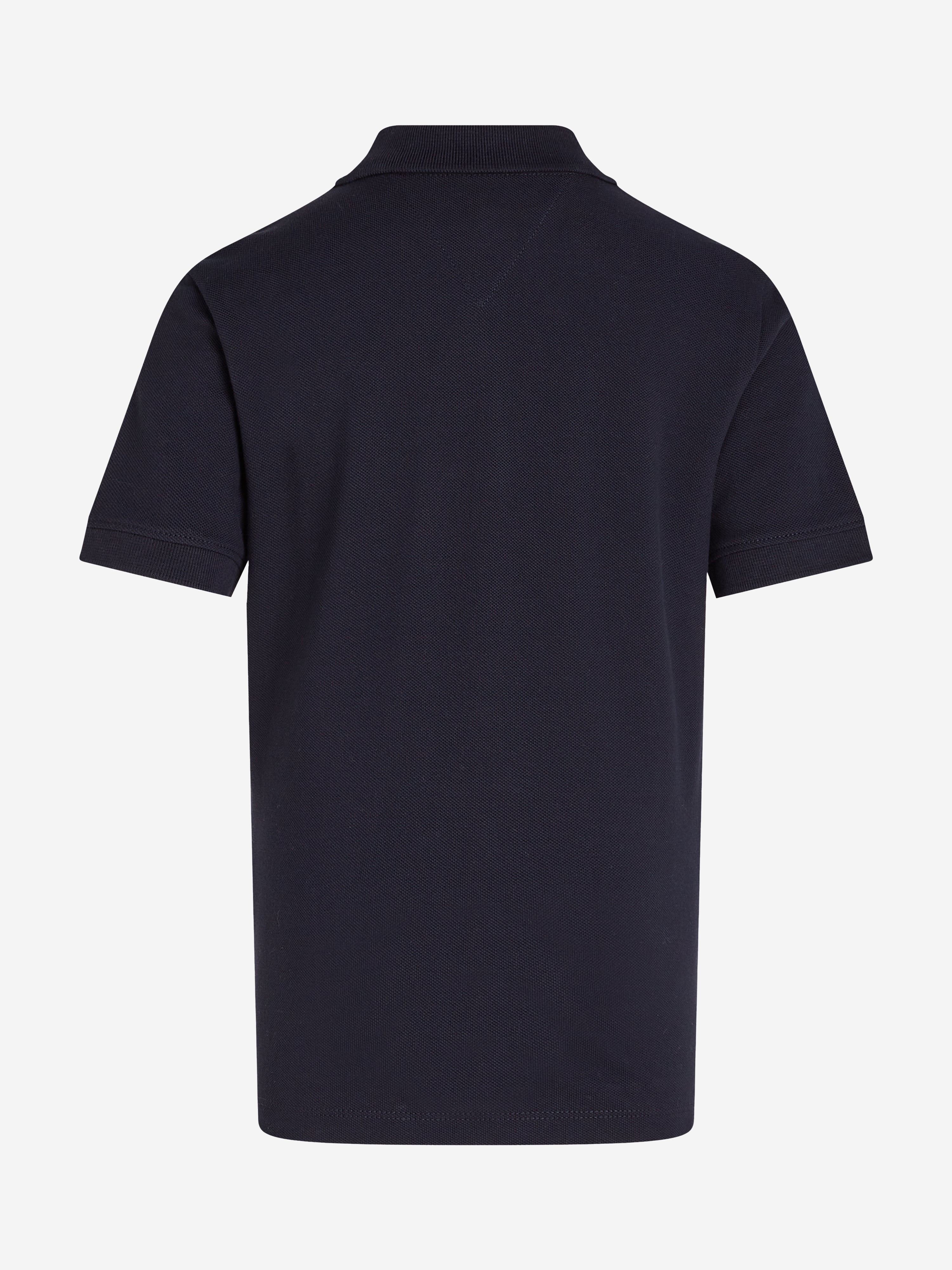 Tommy Hilfiger Boys Vertical Flag Regular Polo Shirt in Navy