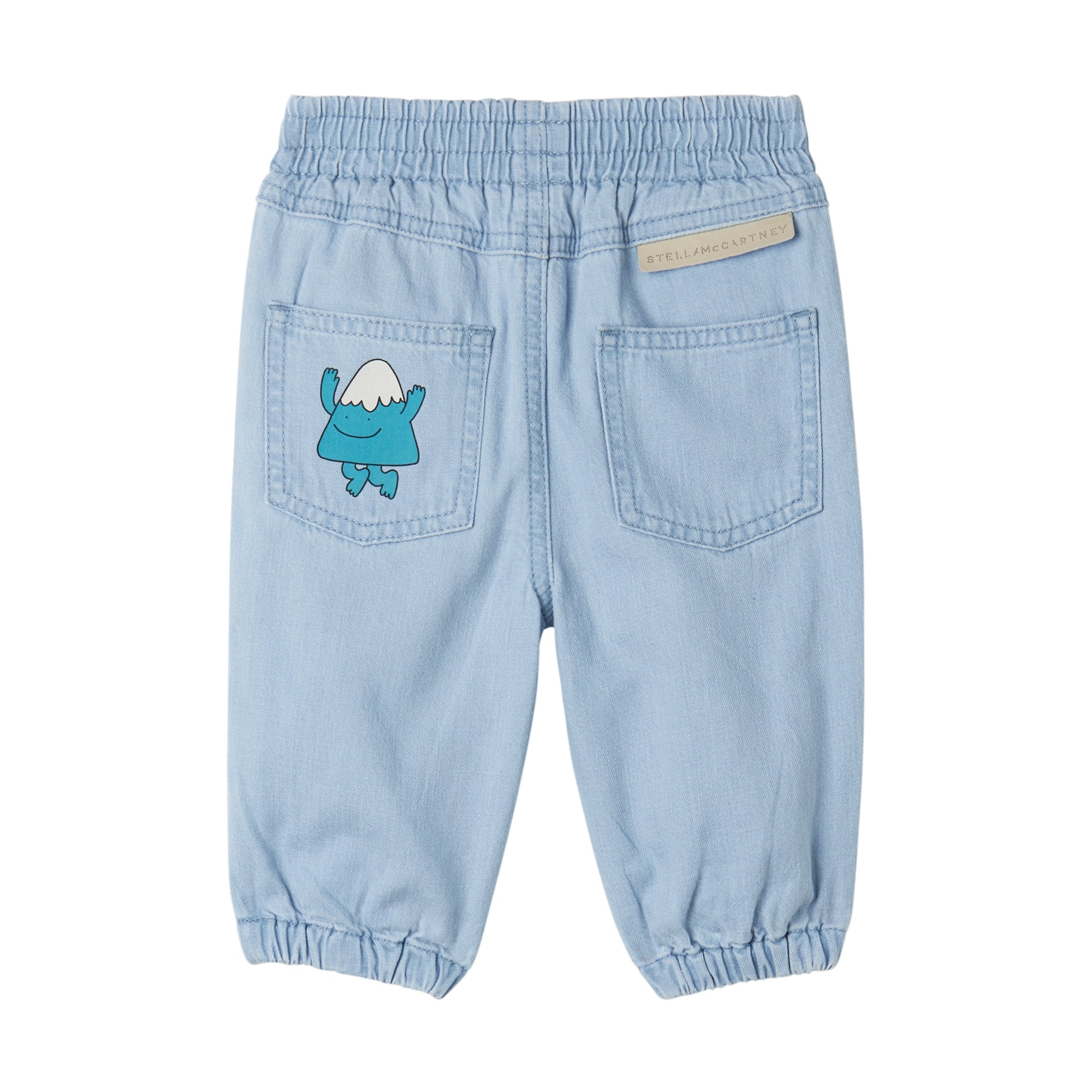 Baby Boys Light Blue Denim Trousers