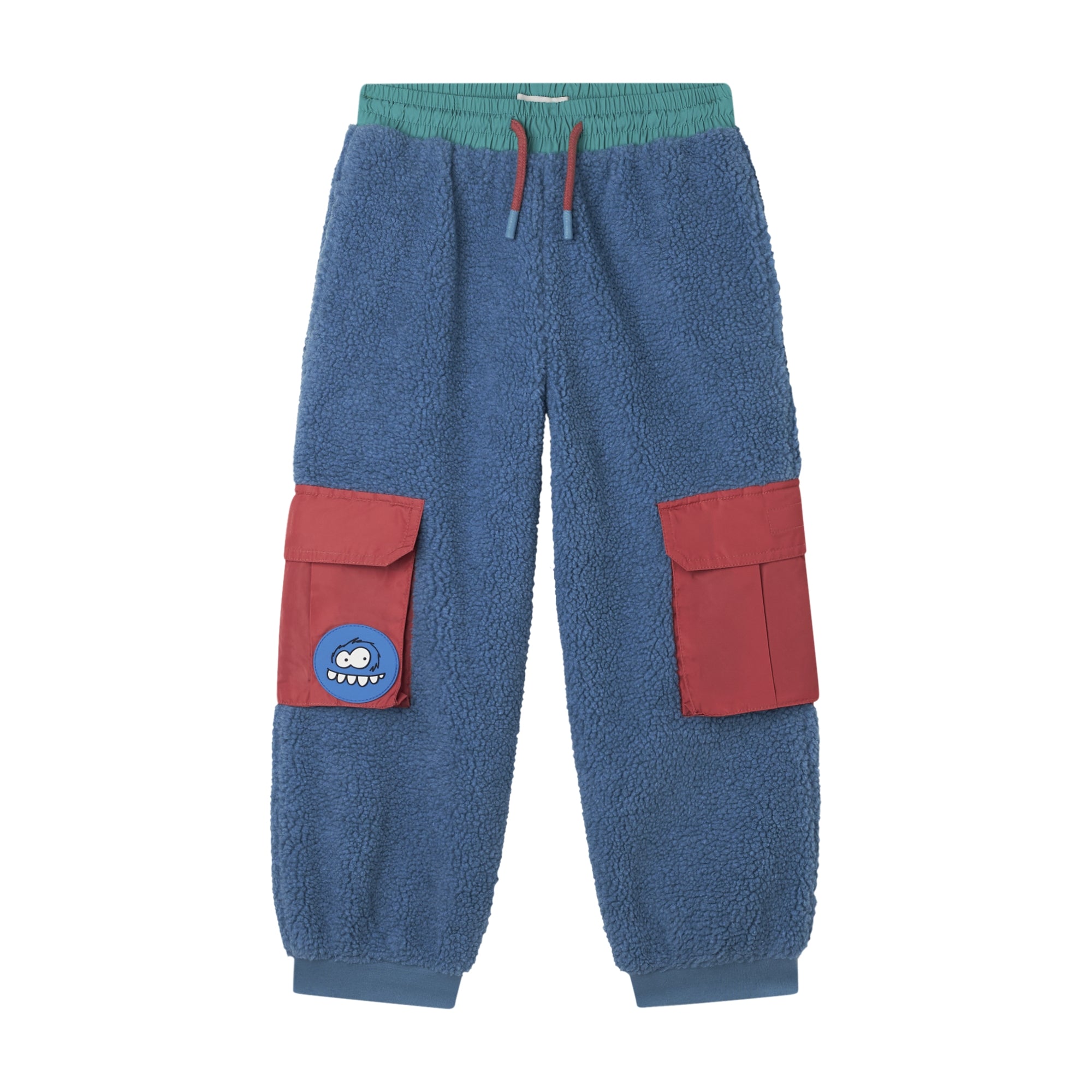 Boys Blue Sherpa Trousers