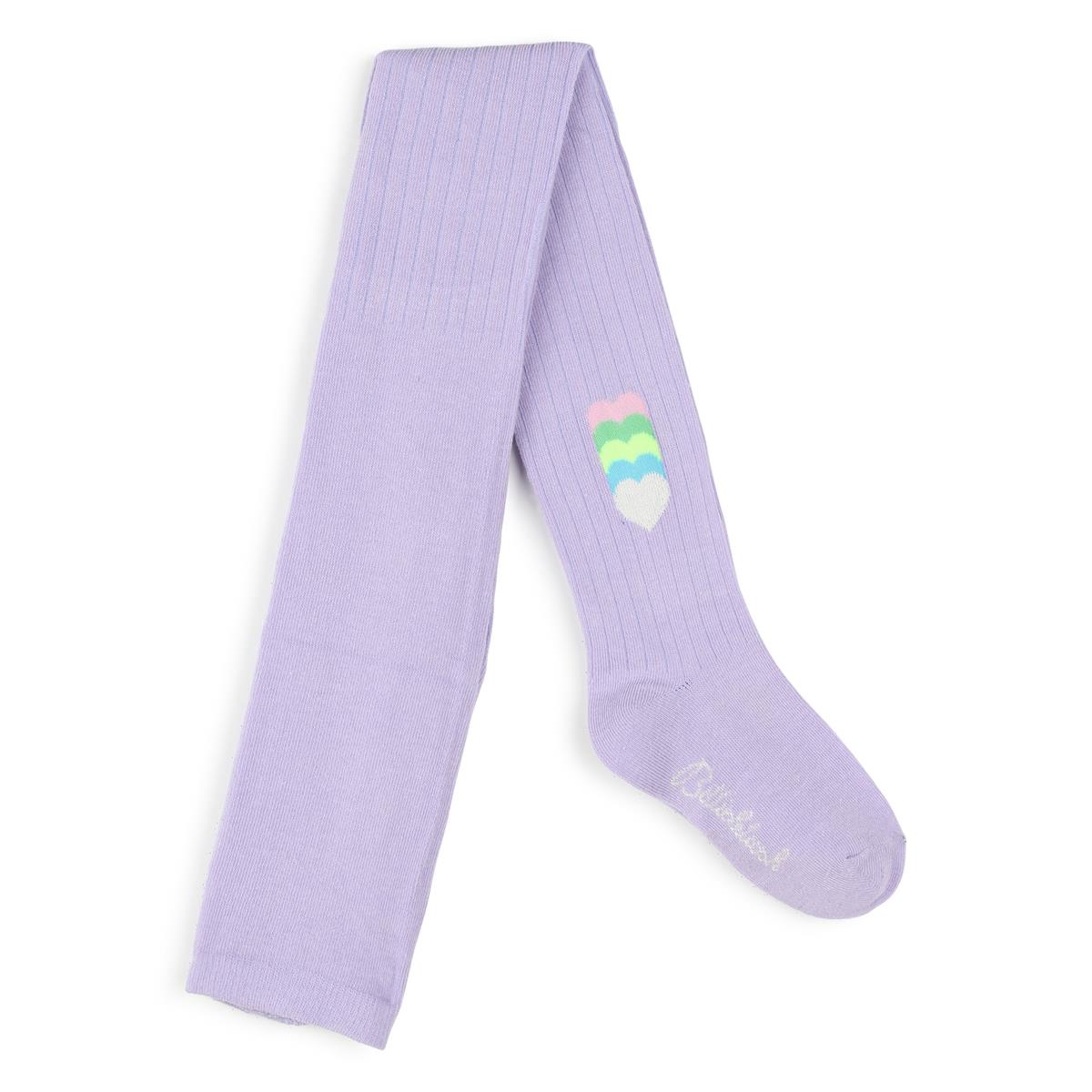 Girls Violet Tights
