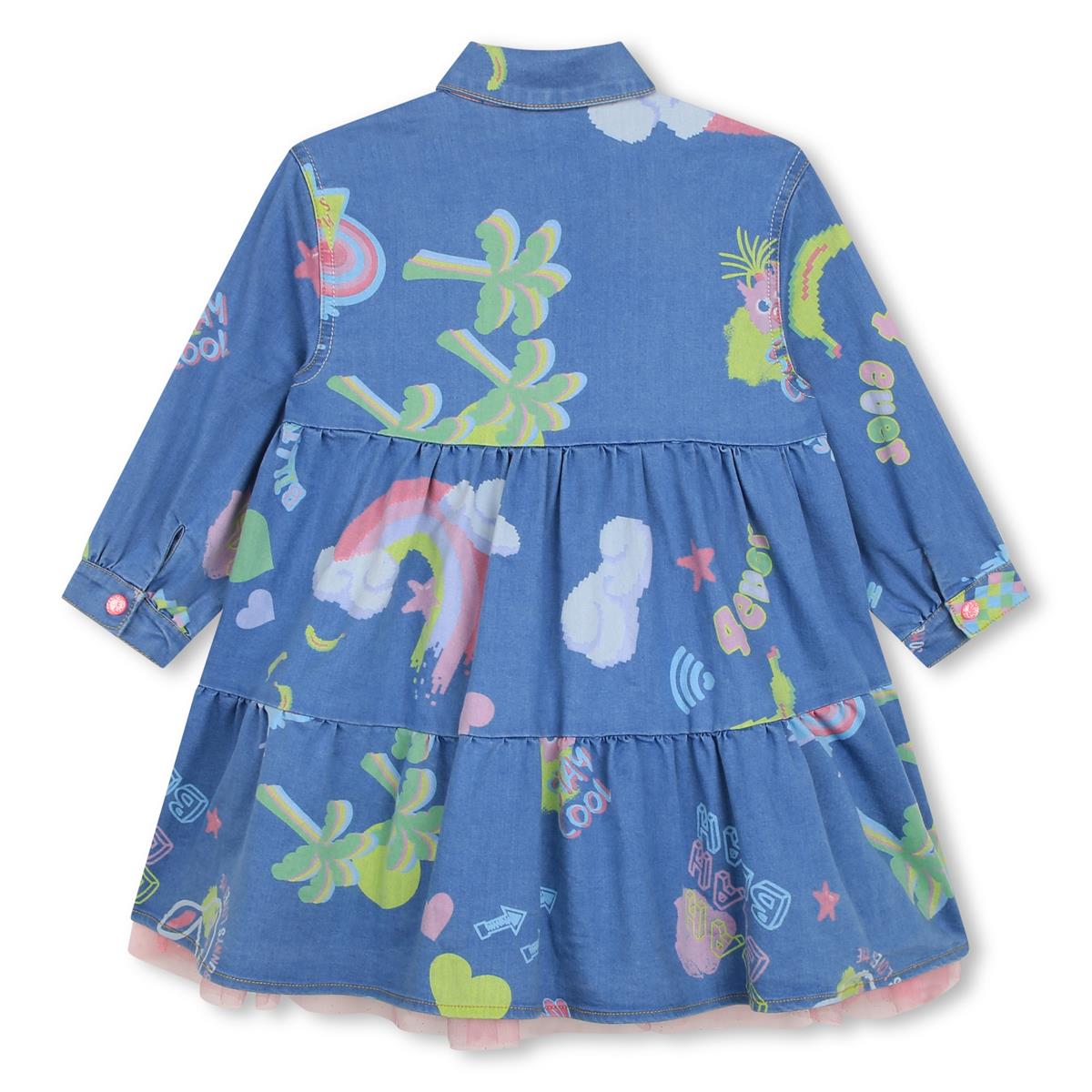 Girls Blue Denim Dress