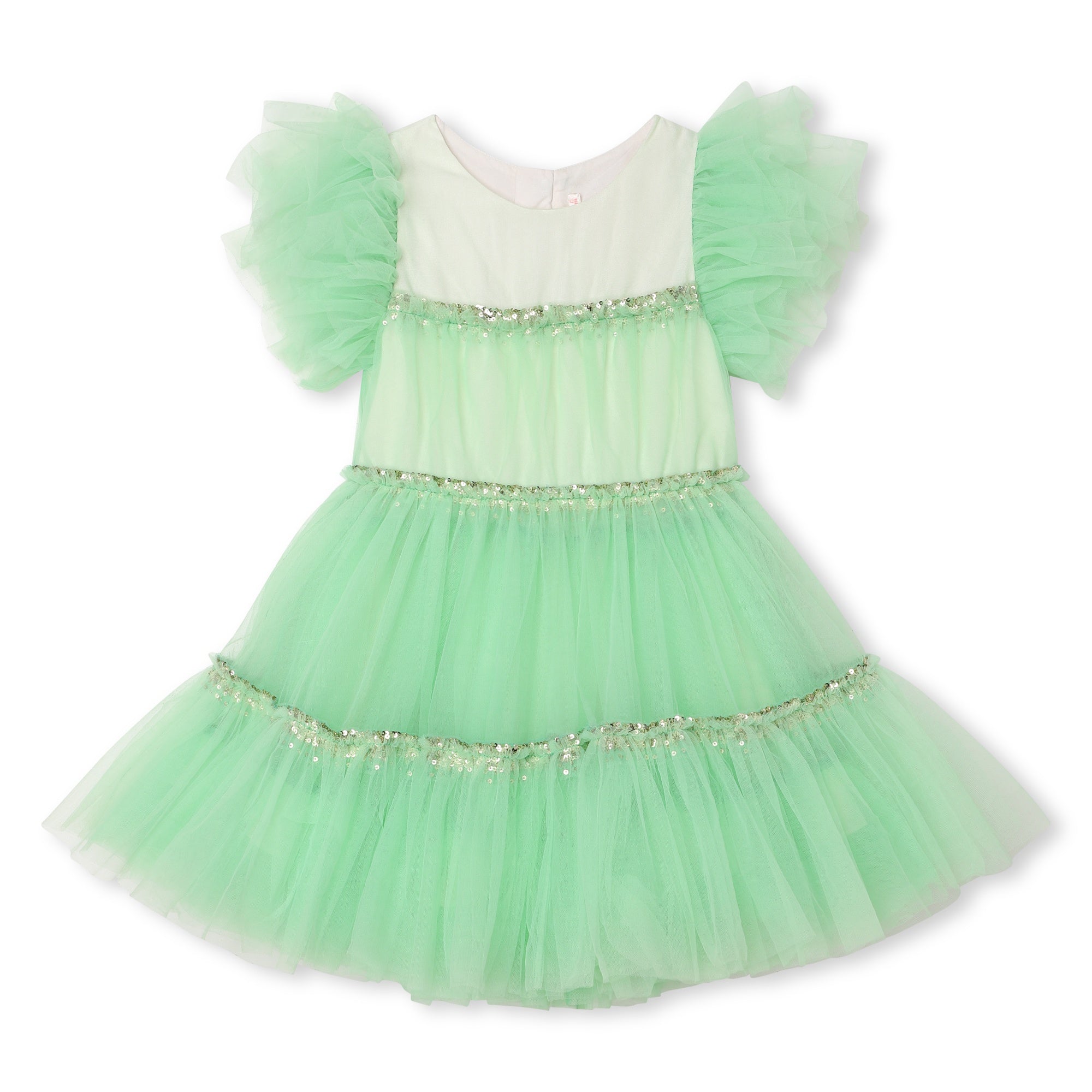 Girls Green Dress