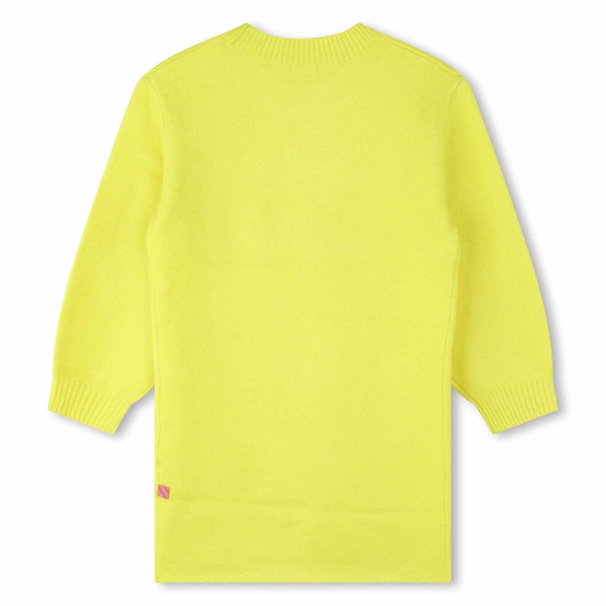 Girls Yellow Sequin Dress