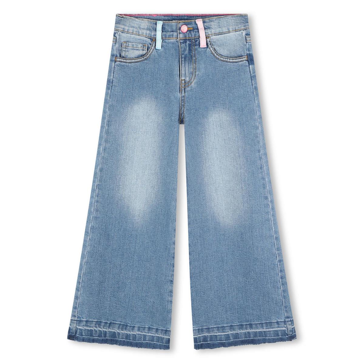 Girls Blue Denim Trousers