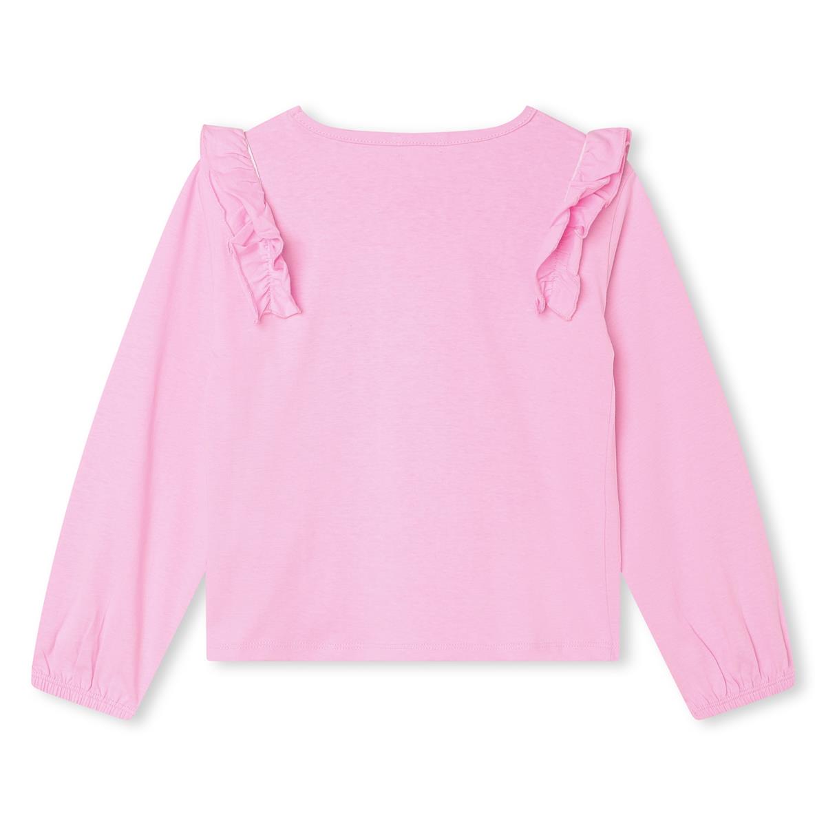 Girls Pink Heart T-Shirt