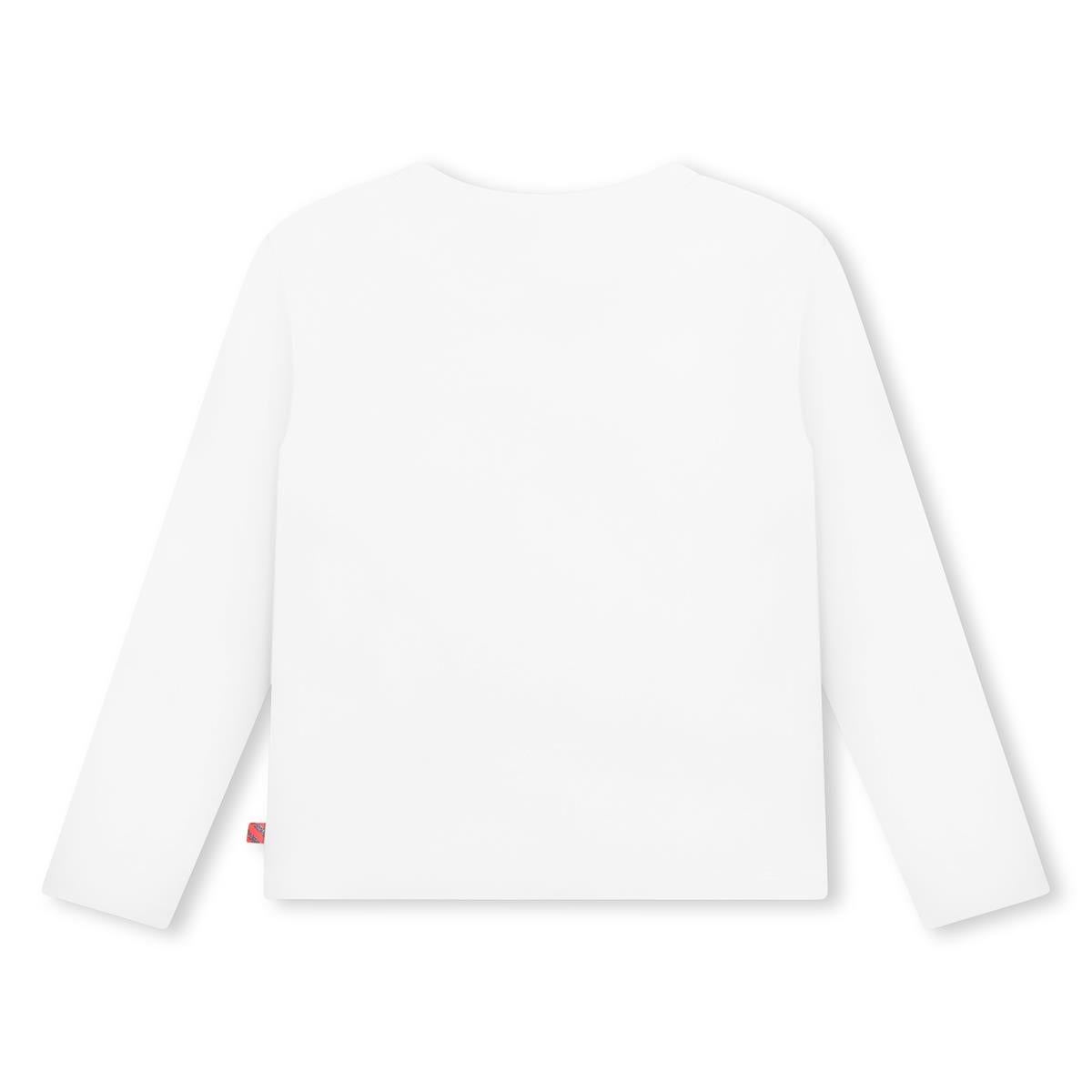 Girls White Logo T-Shirt