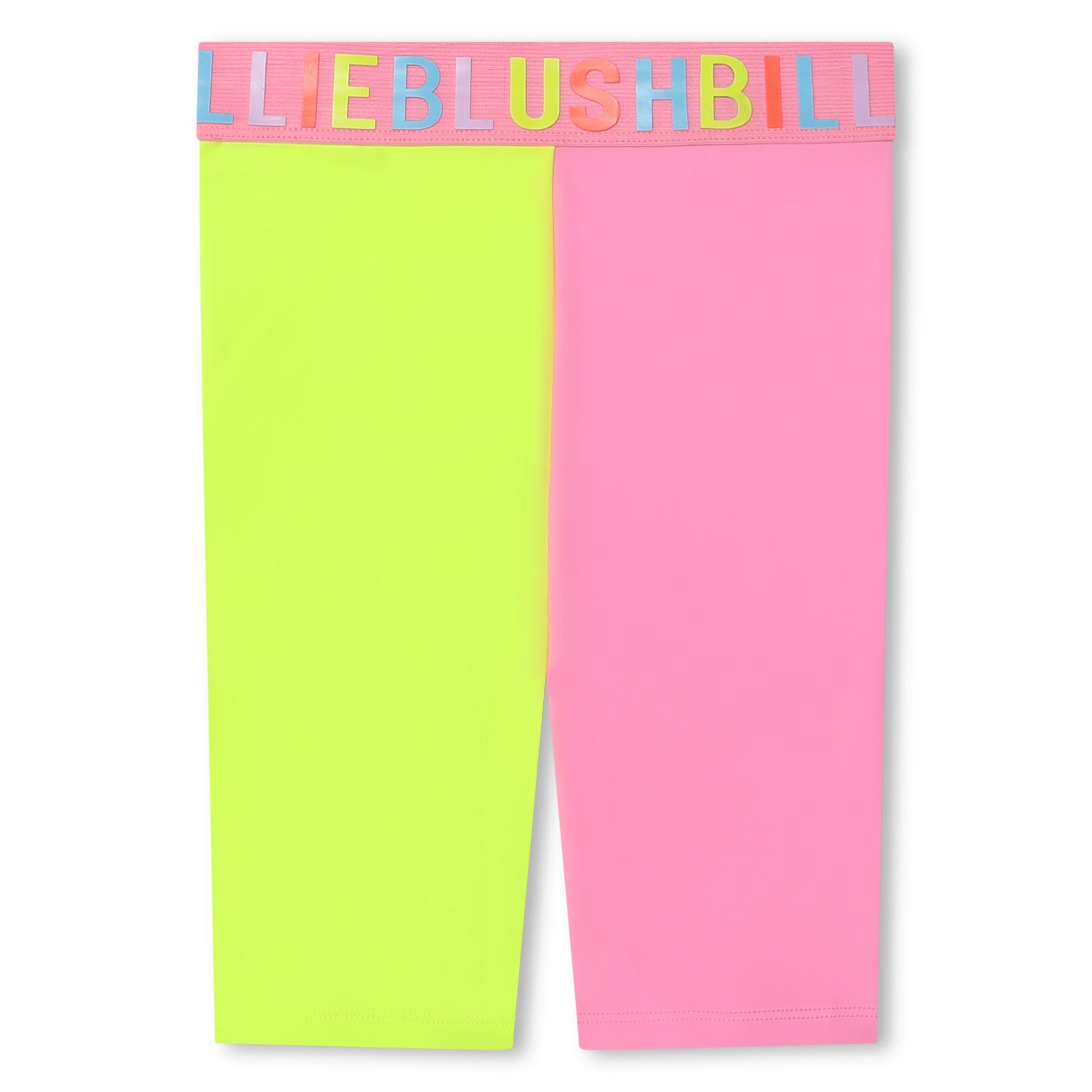 Girls Multicolor Logo Shorts