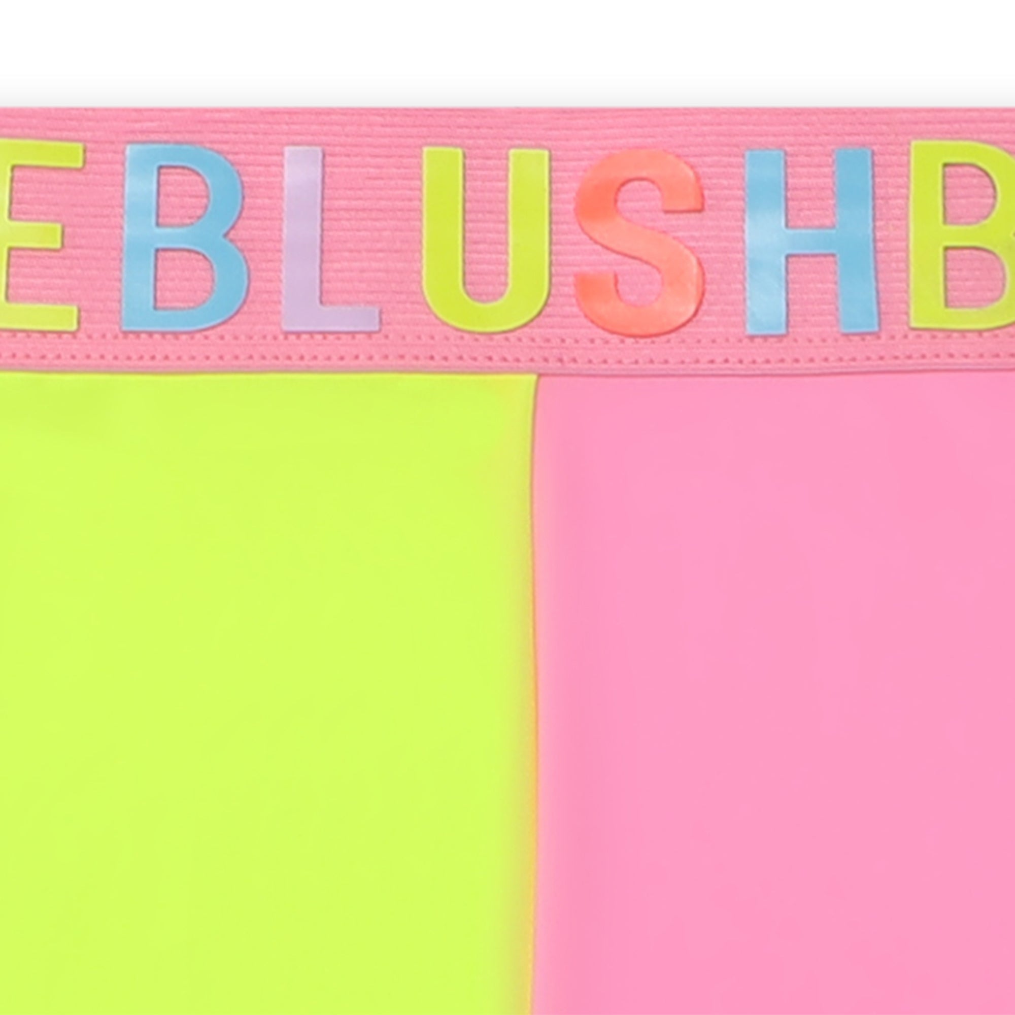 Girls Multicolor Logo Shorts