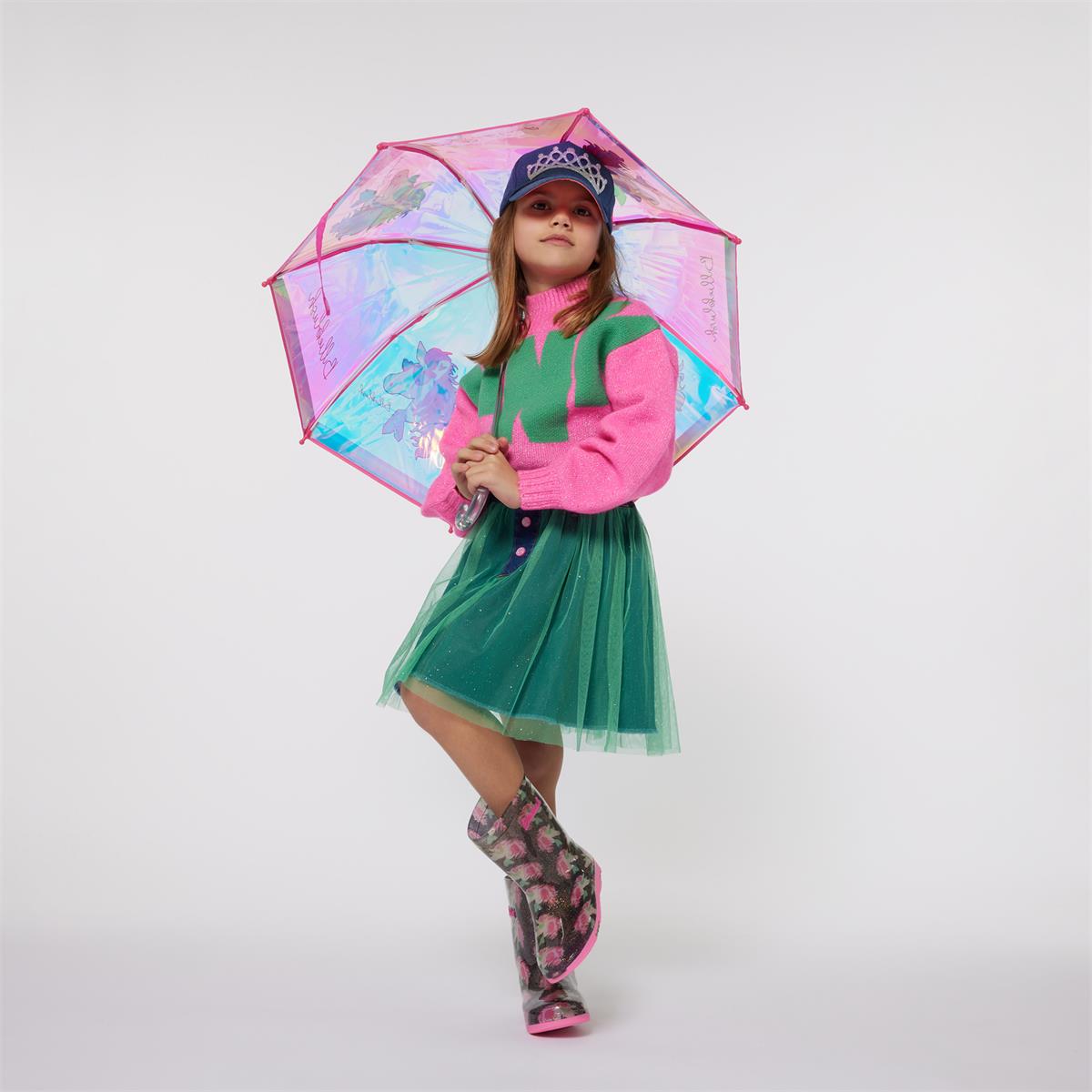 Girls Multicolor Umbrella