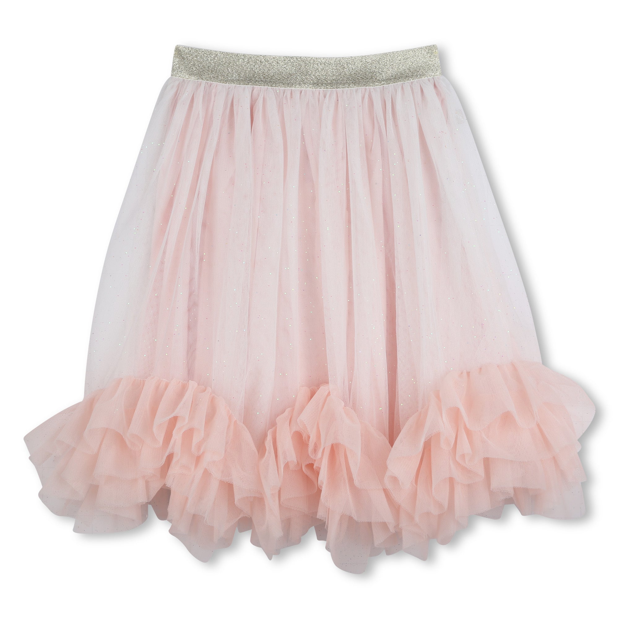 Girls Pink Tulle Skirt
