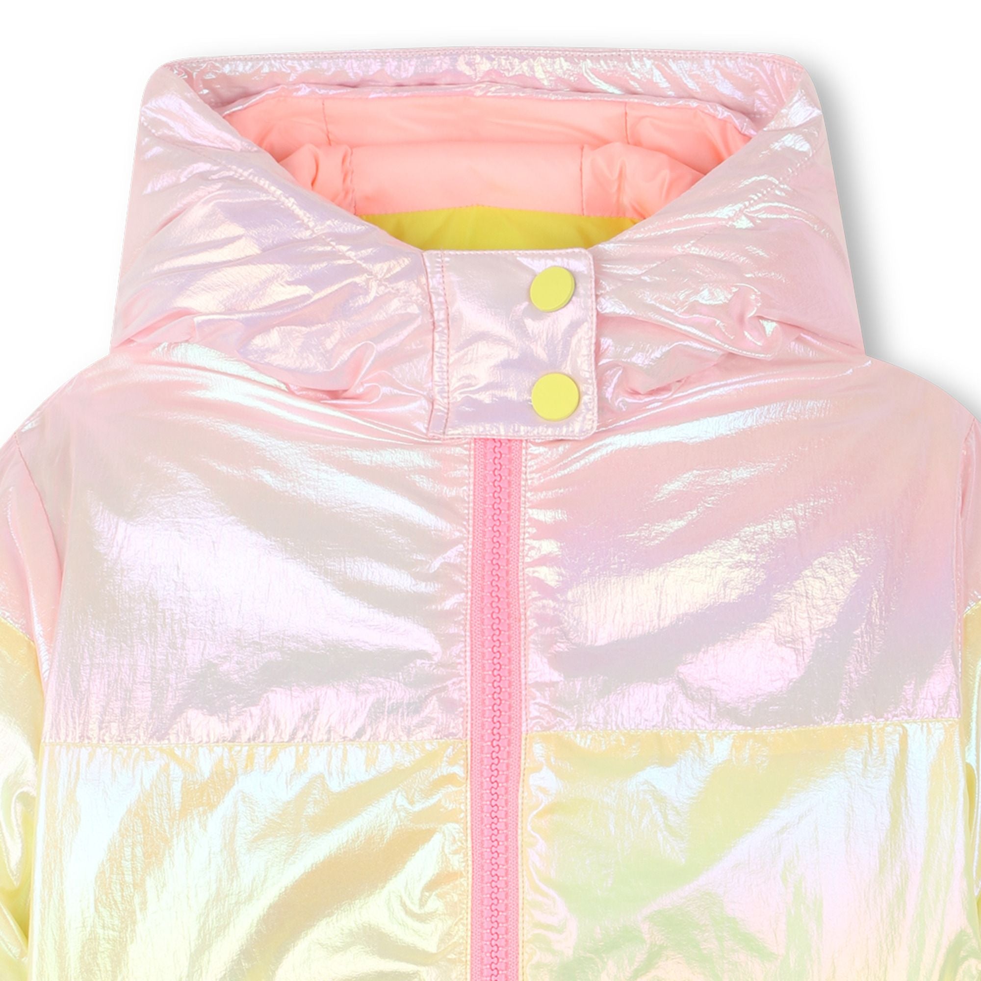 Girls Multicolor Padded Jacket