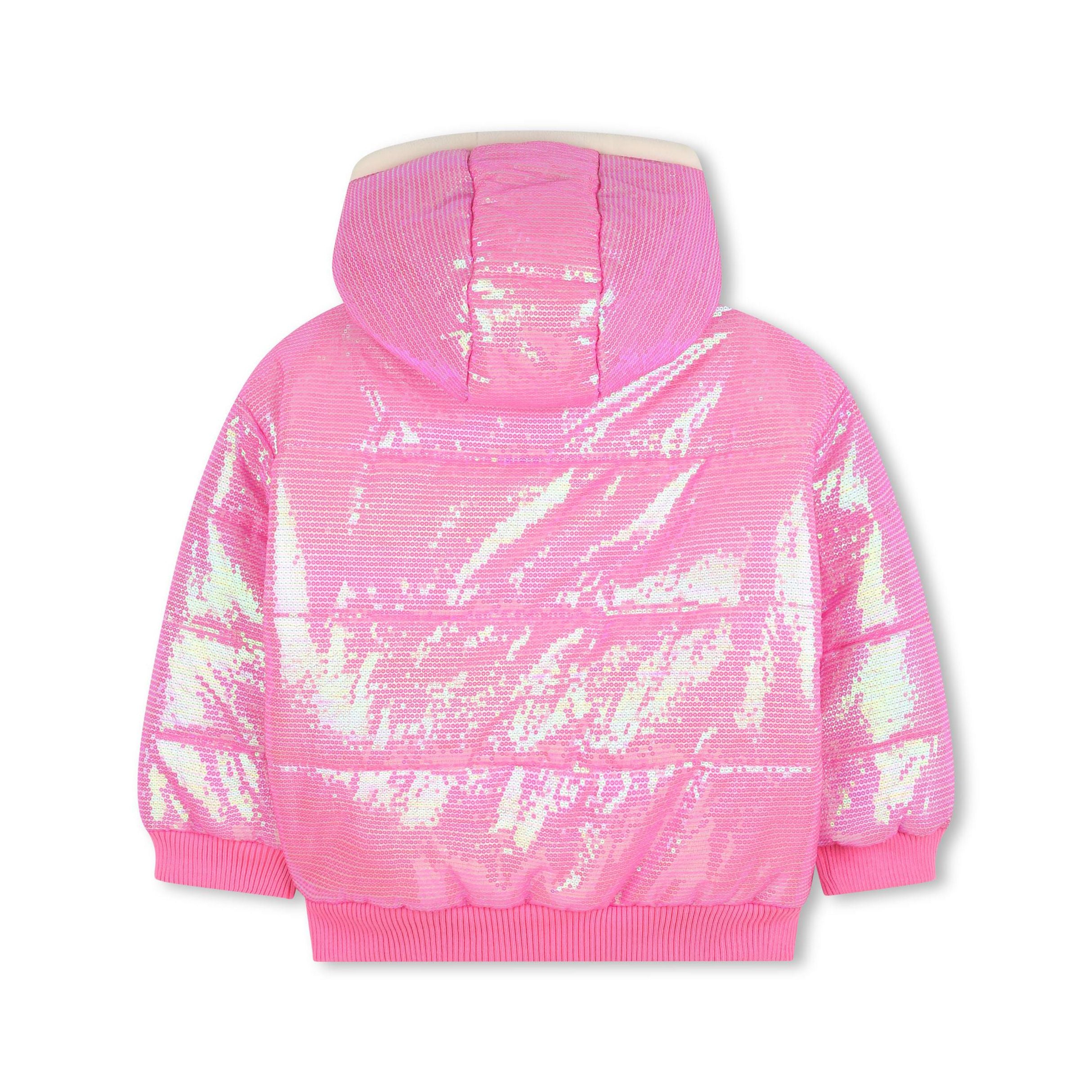 Girls Pink Padded Jacket