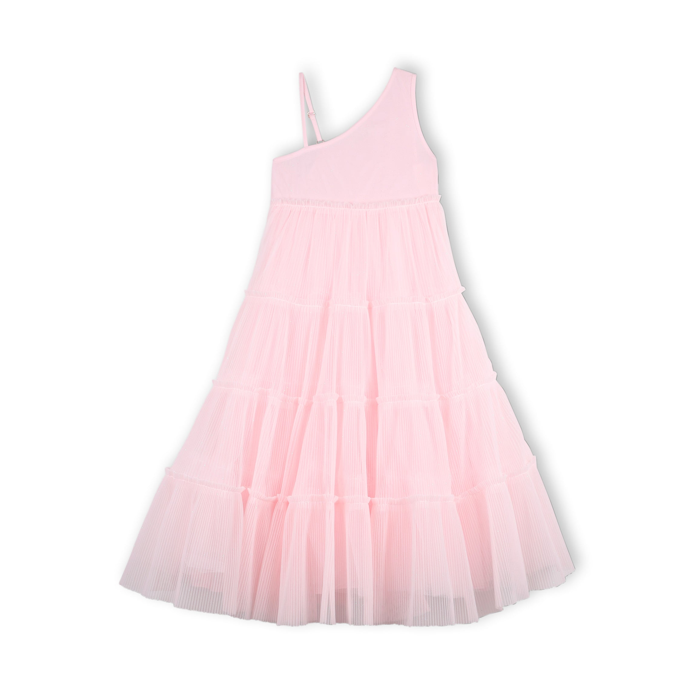Girls Light Pink Tulle Dress