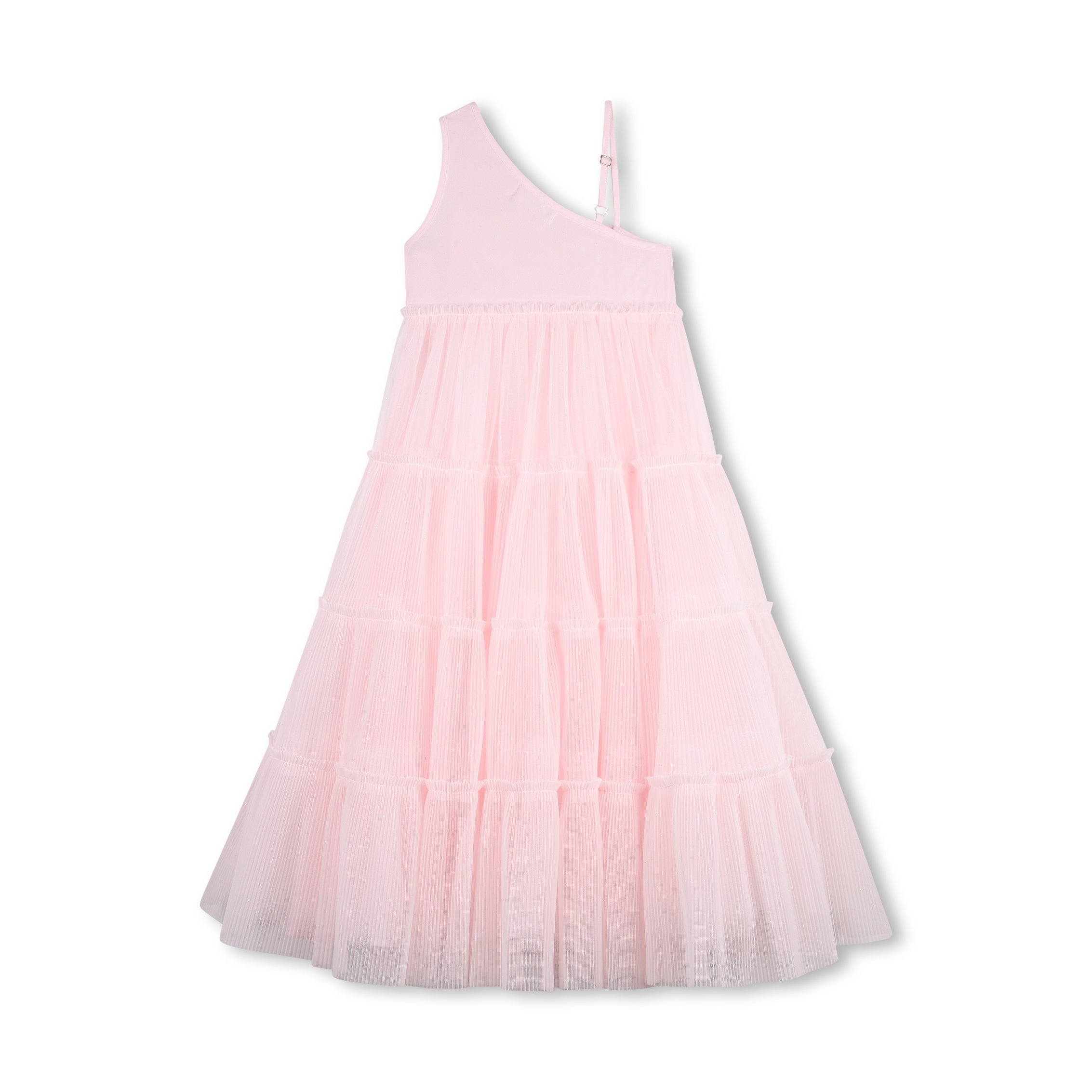 Girls Light Pink Tulle Dress