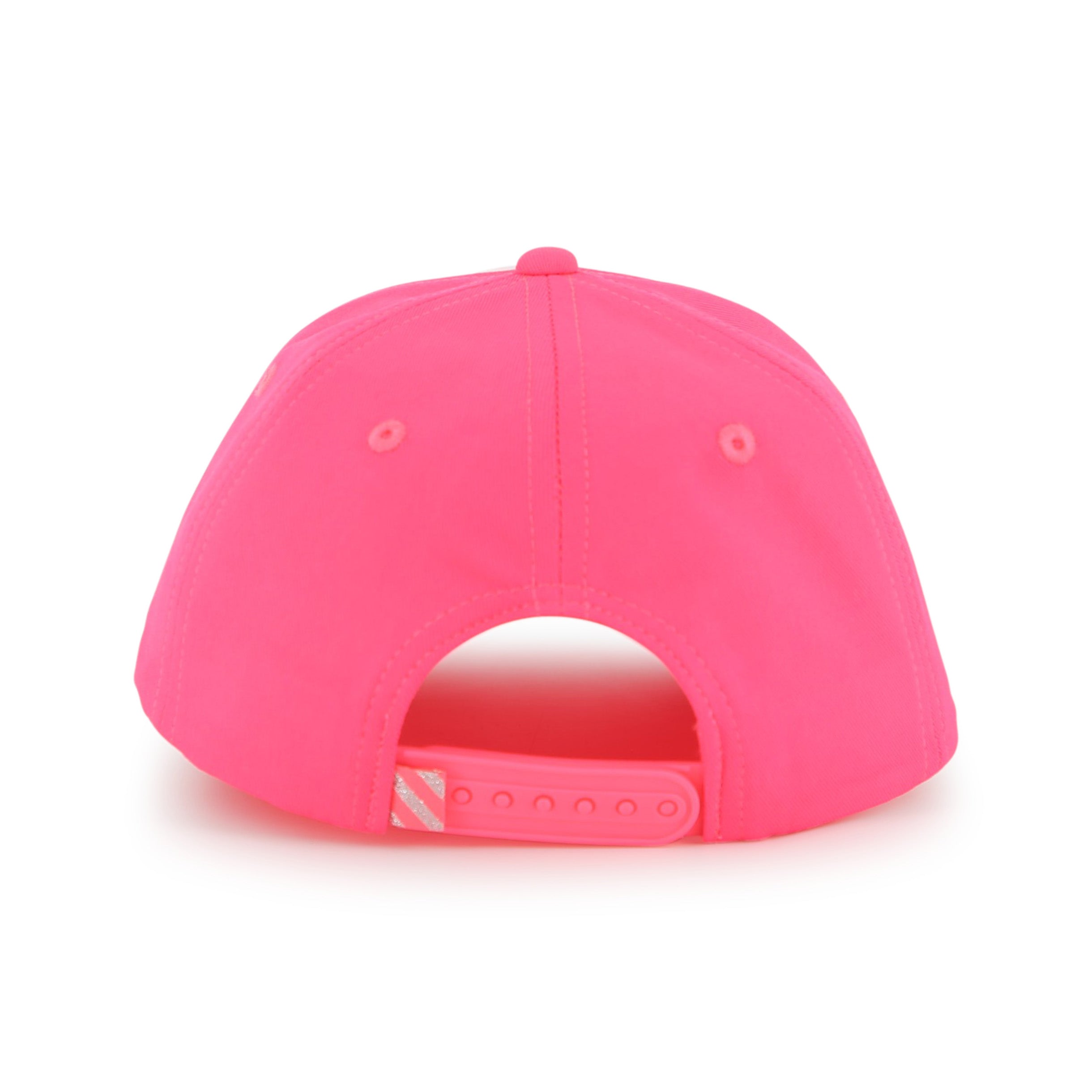 Girls Pink Star Baseball Cap