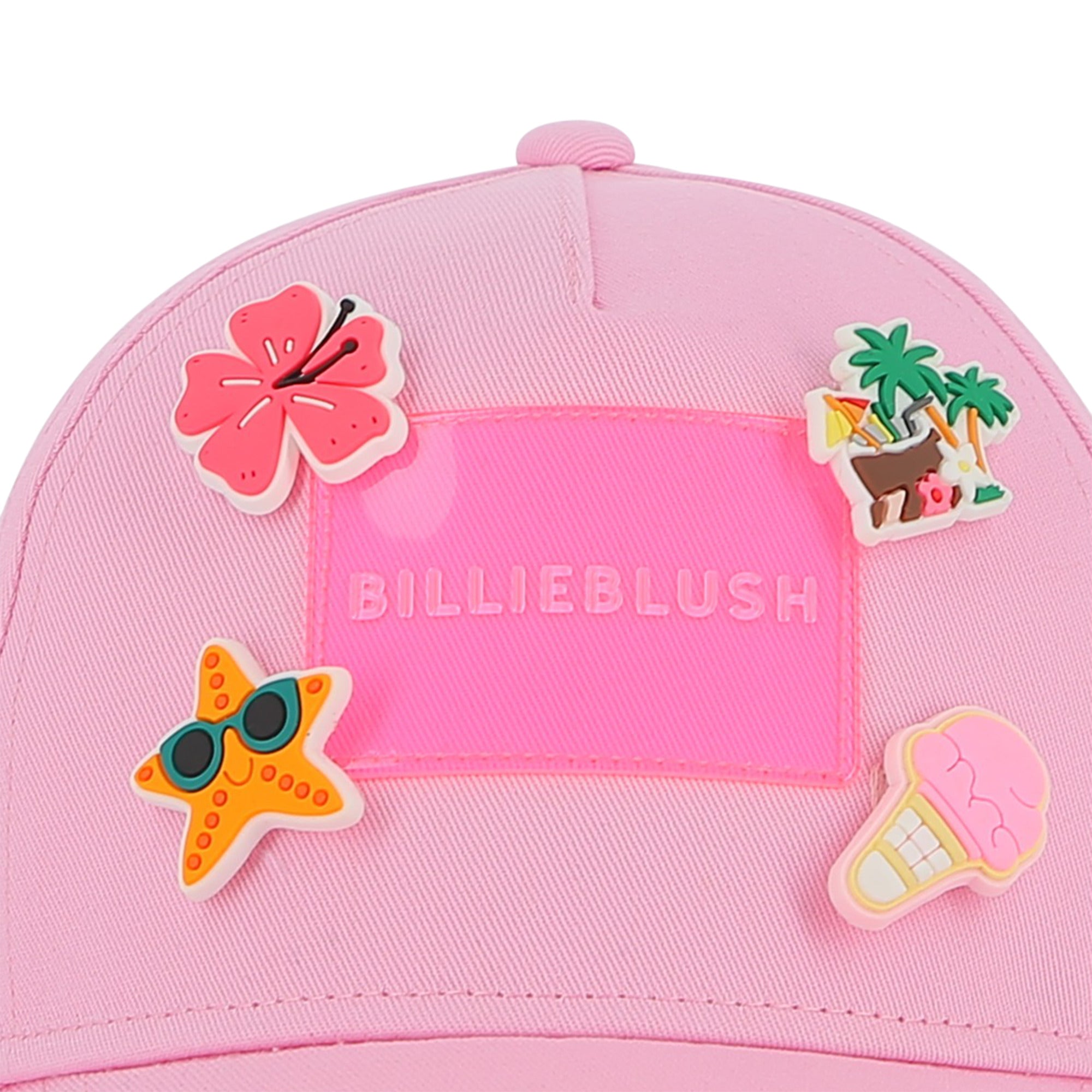 Girls Pink Logo Baseball Cap