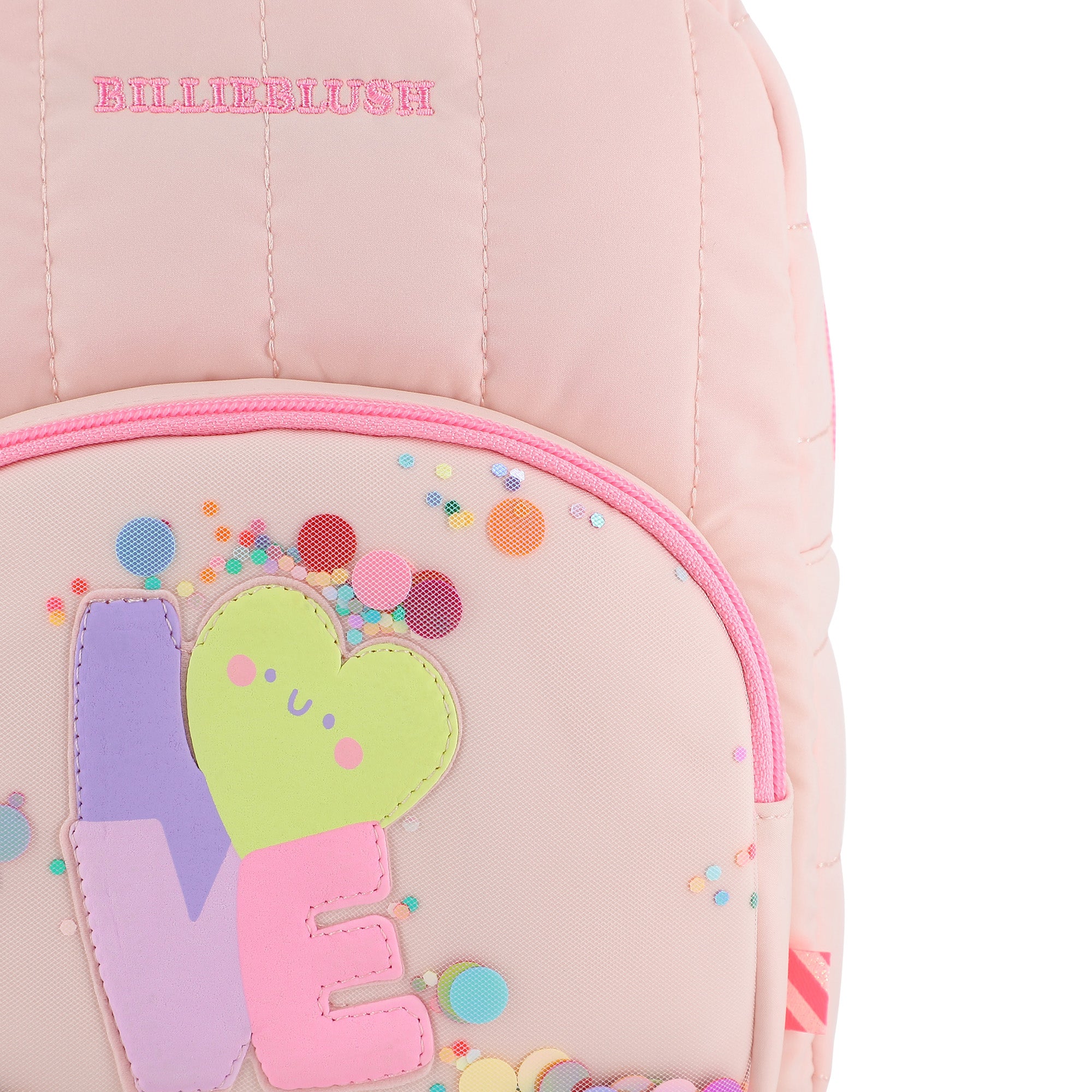 Girls Pink Backpack(25 x 20 x 9 cm)
