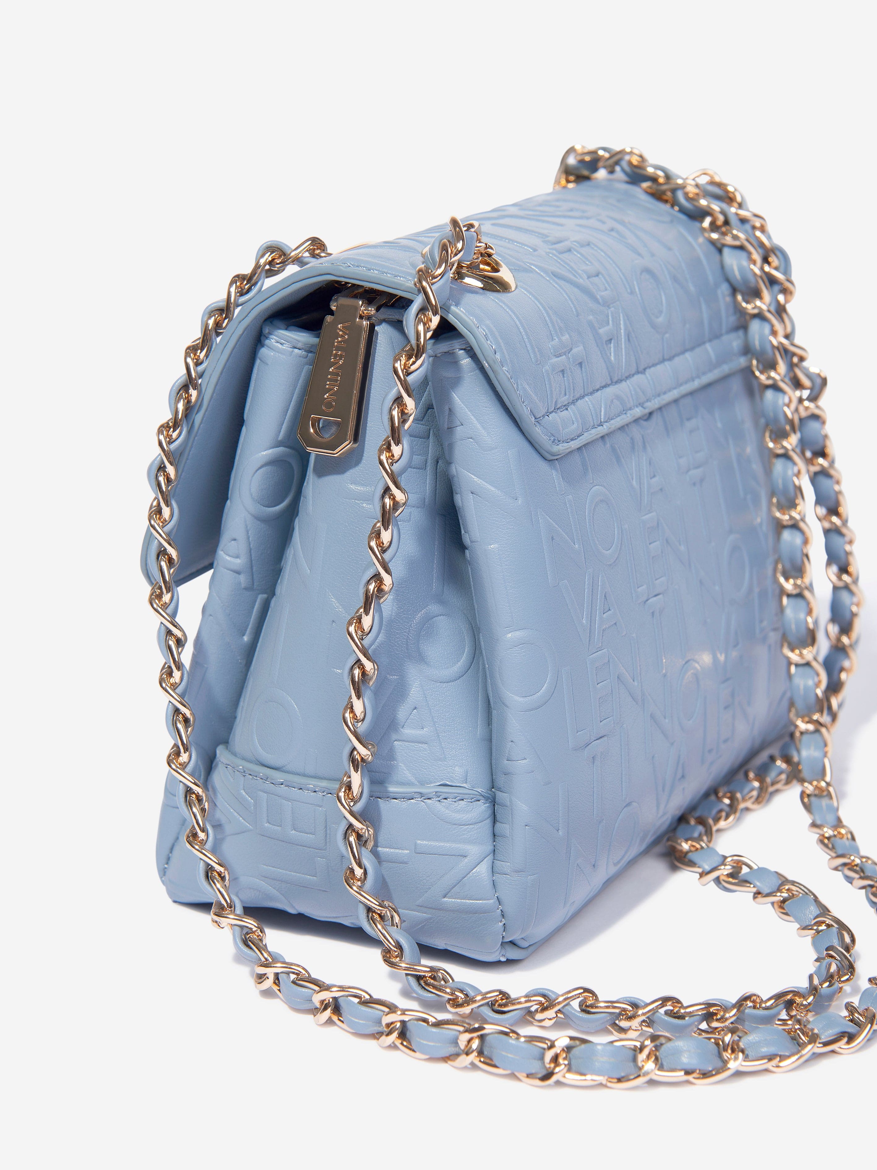 Girls Relax Flap Bag in Blue (20cm)
