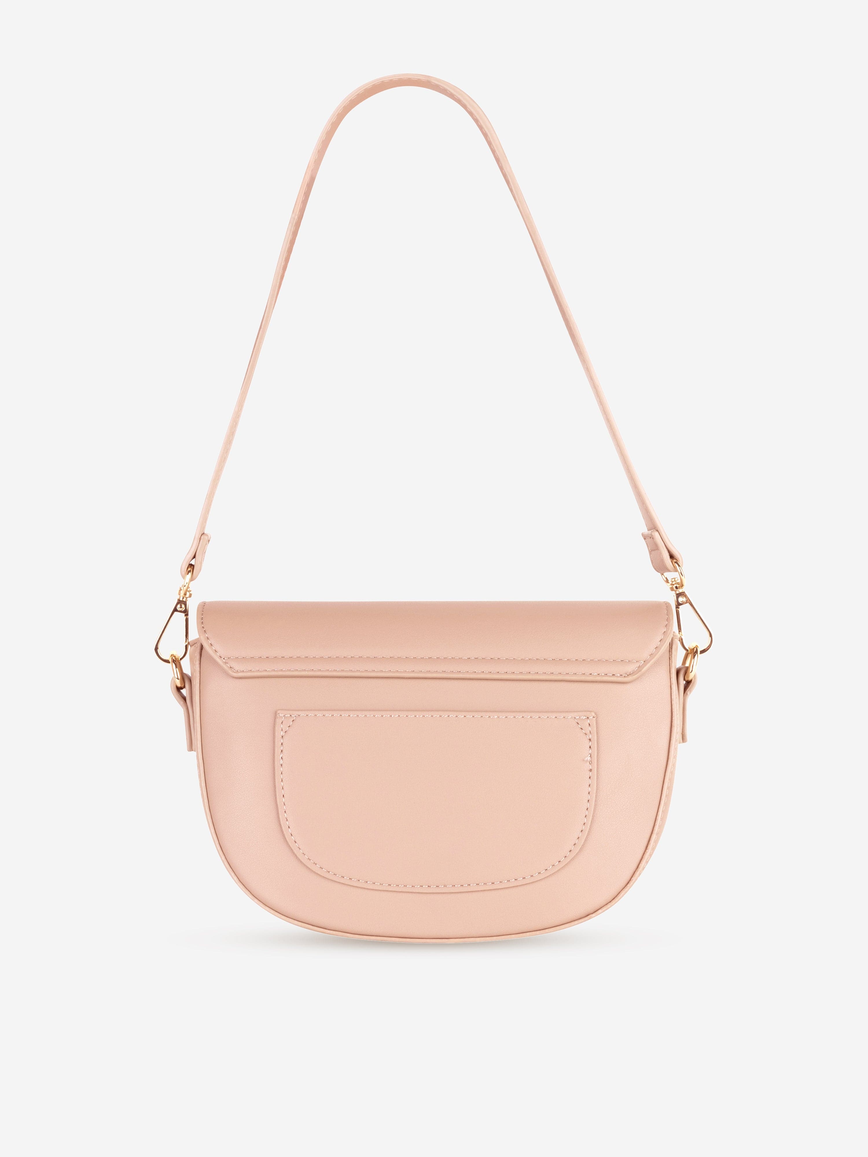 Girls Piper Flap Bag in Pink (22cm)