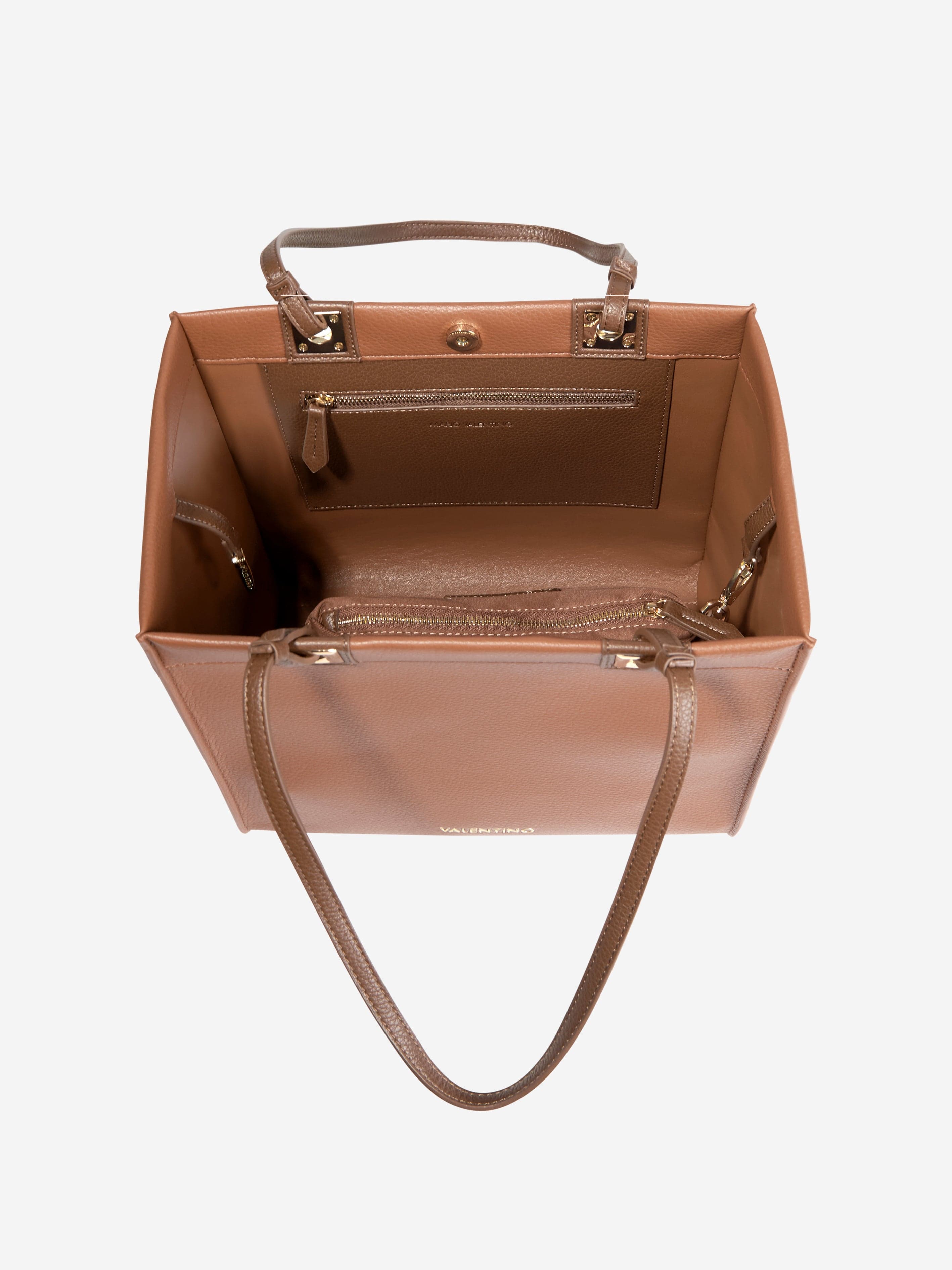 Girls Post Re Tote Bag in Brown (33cm)