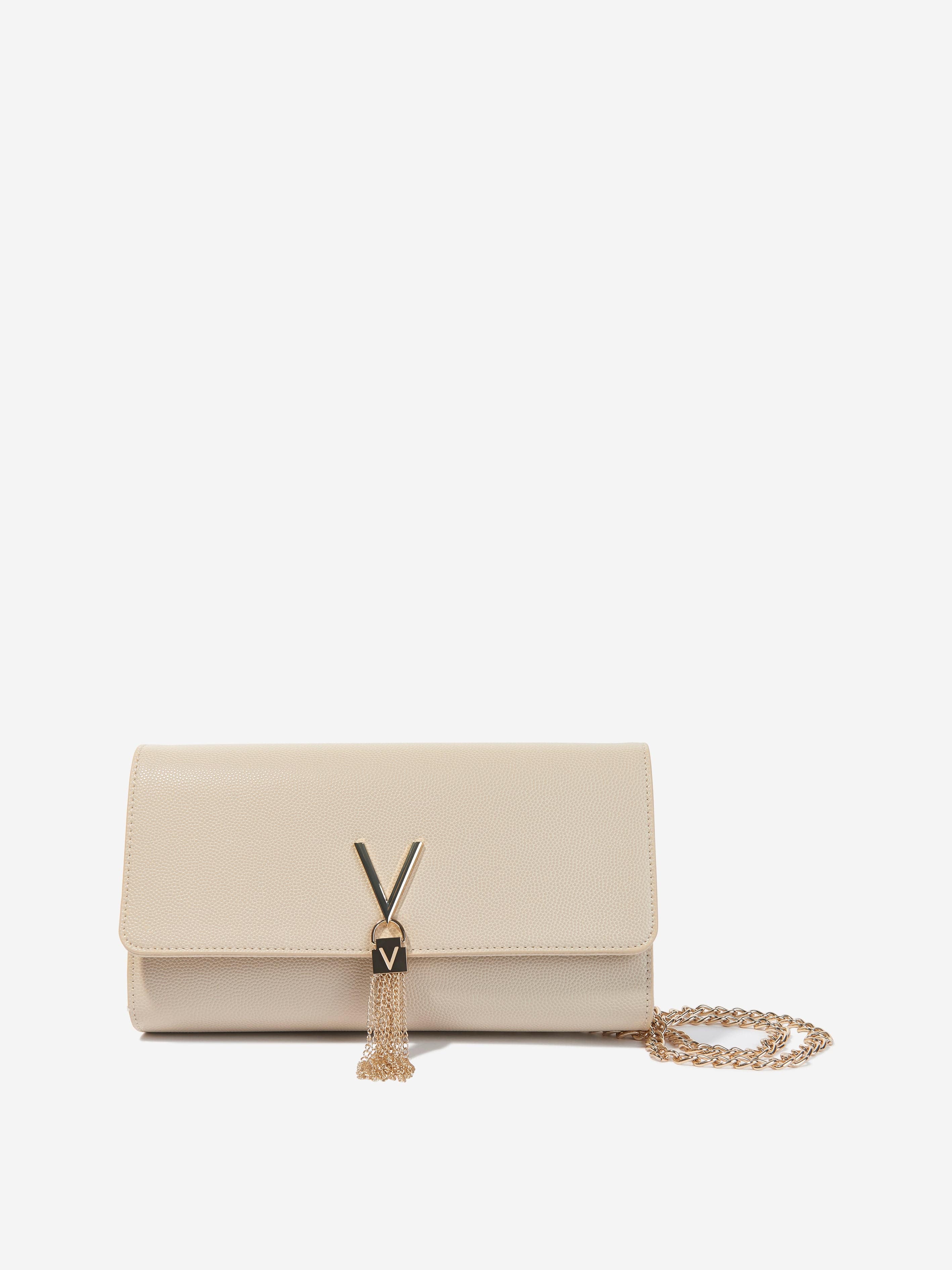 Valentino Girls Divina Crossbody Bag in Beige (27cm)