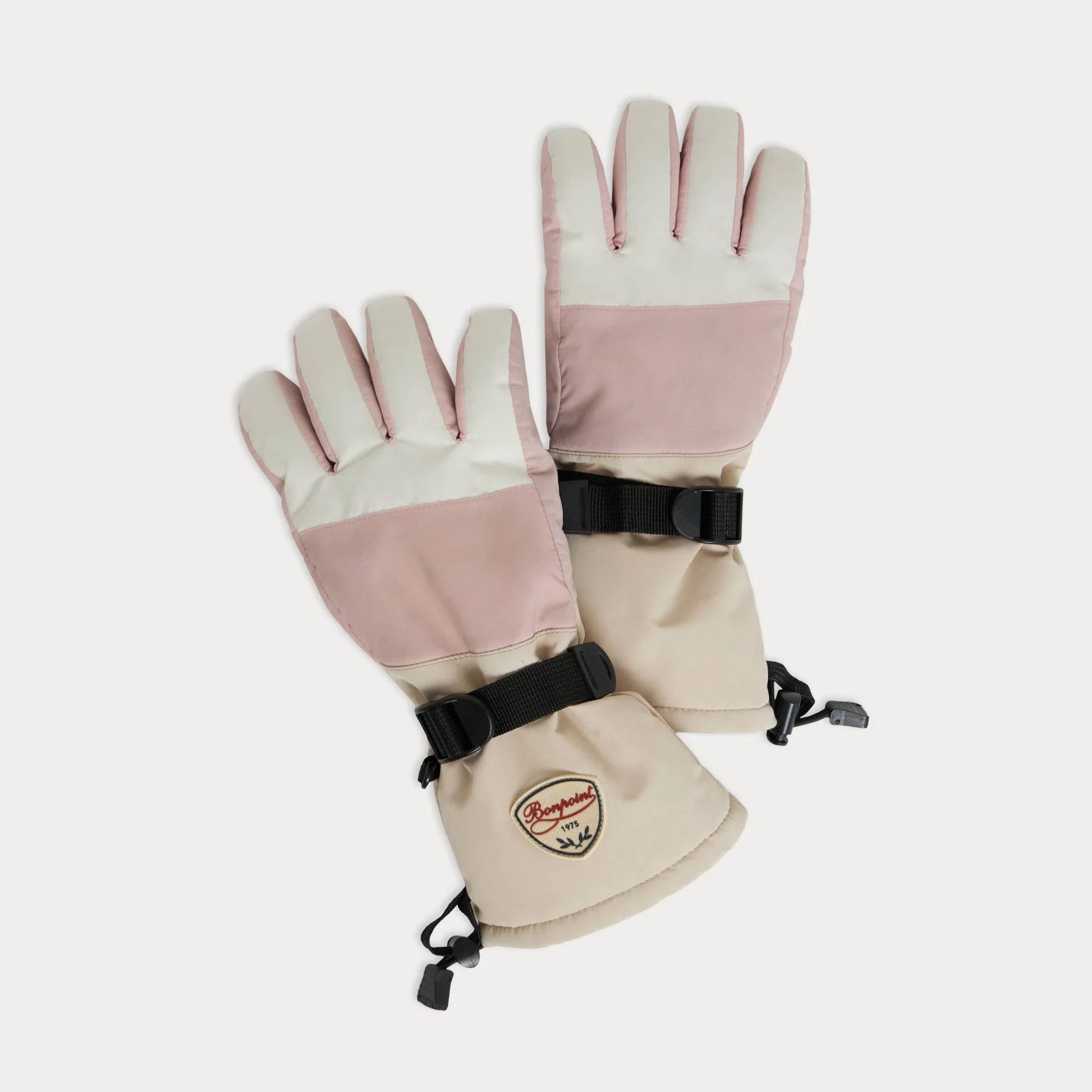 Girls Pink Snow Gloves