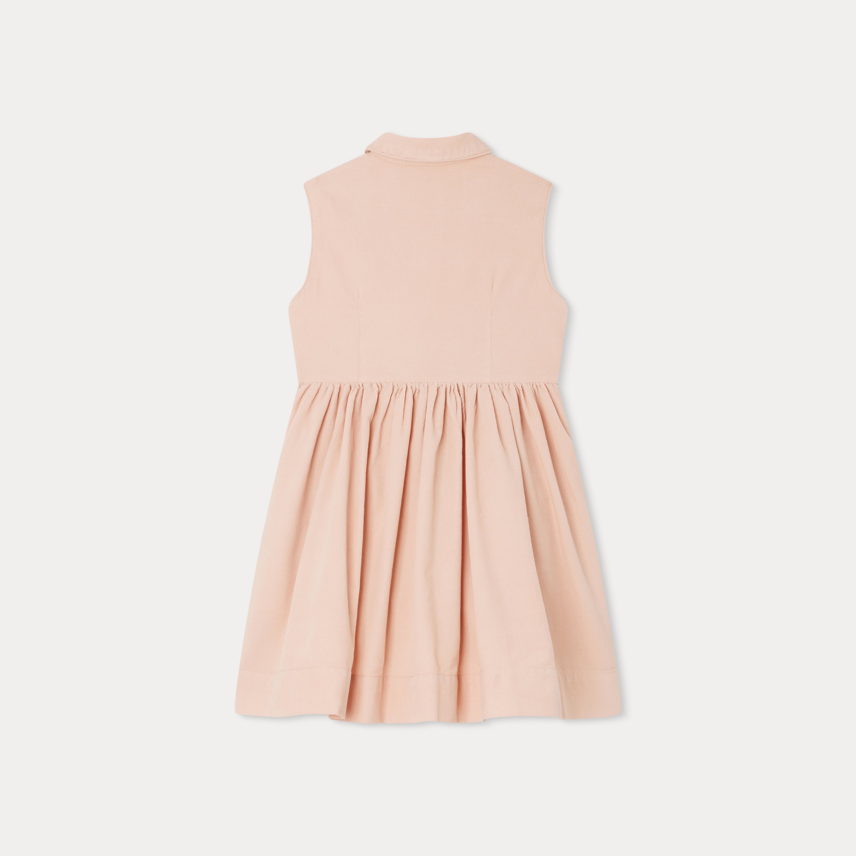 Girls Pink Cotton Dress