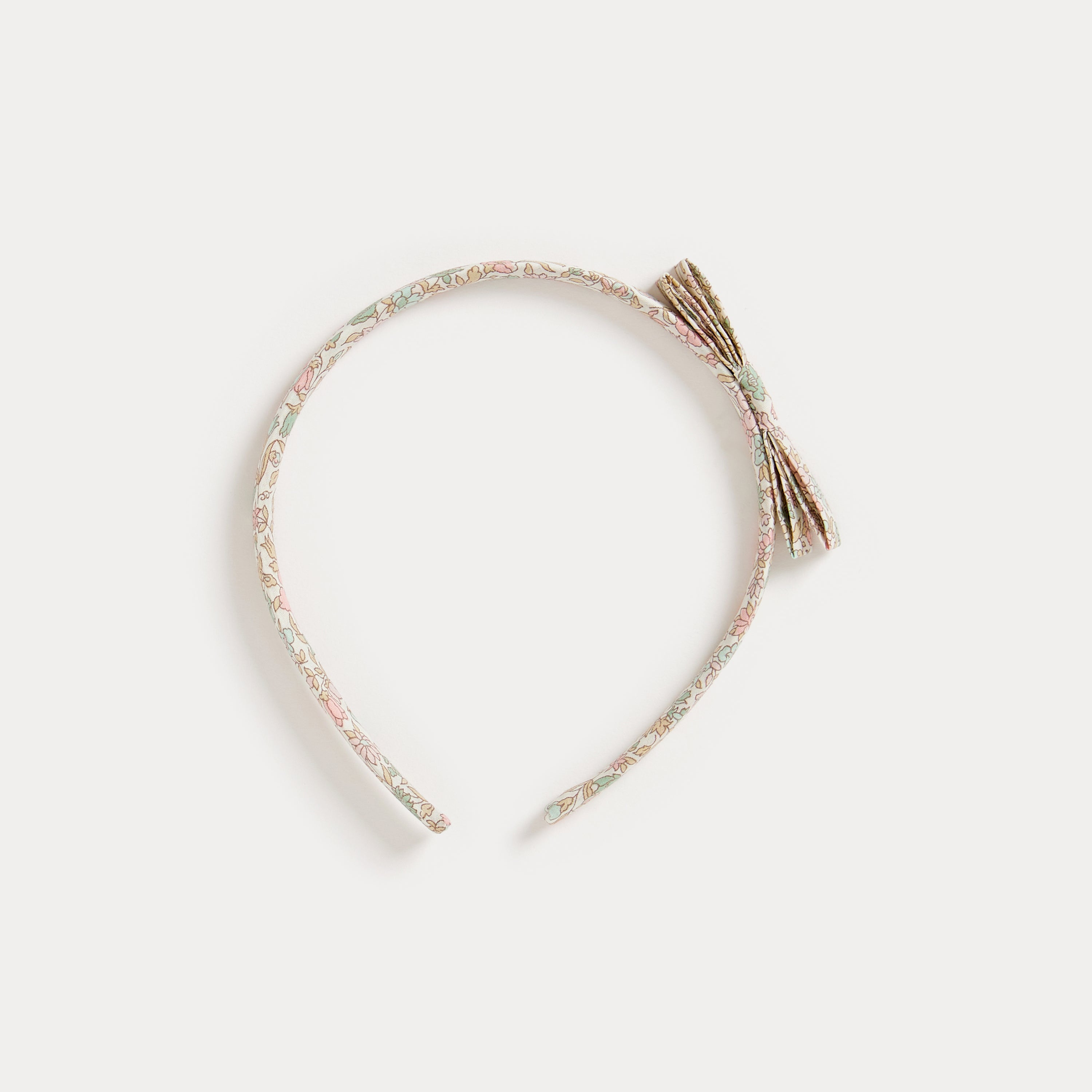 Girls Pink Floral Headband