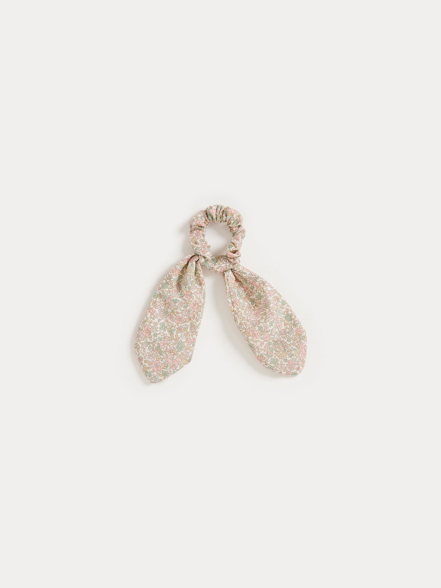 Girls Light Pink Floral Hair Ring