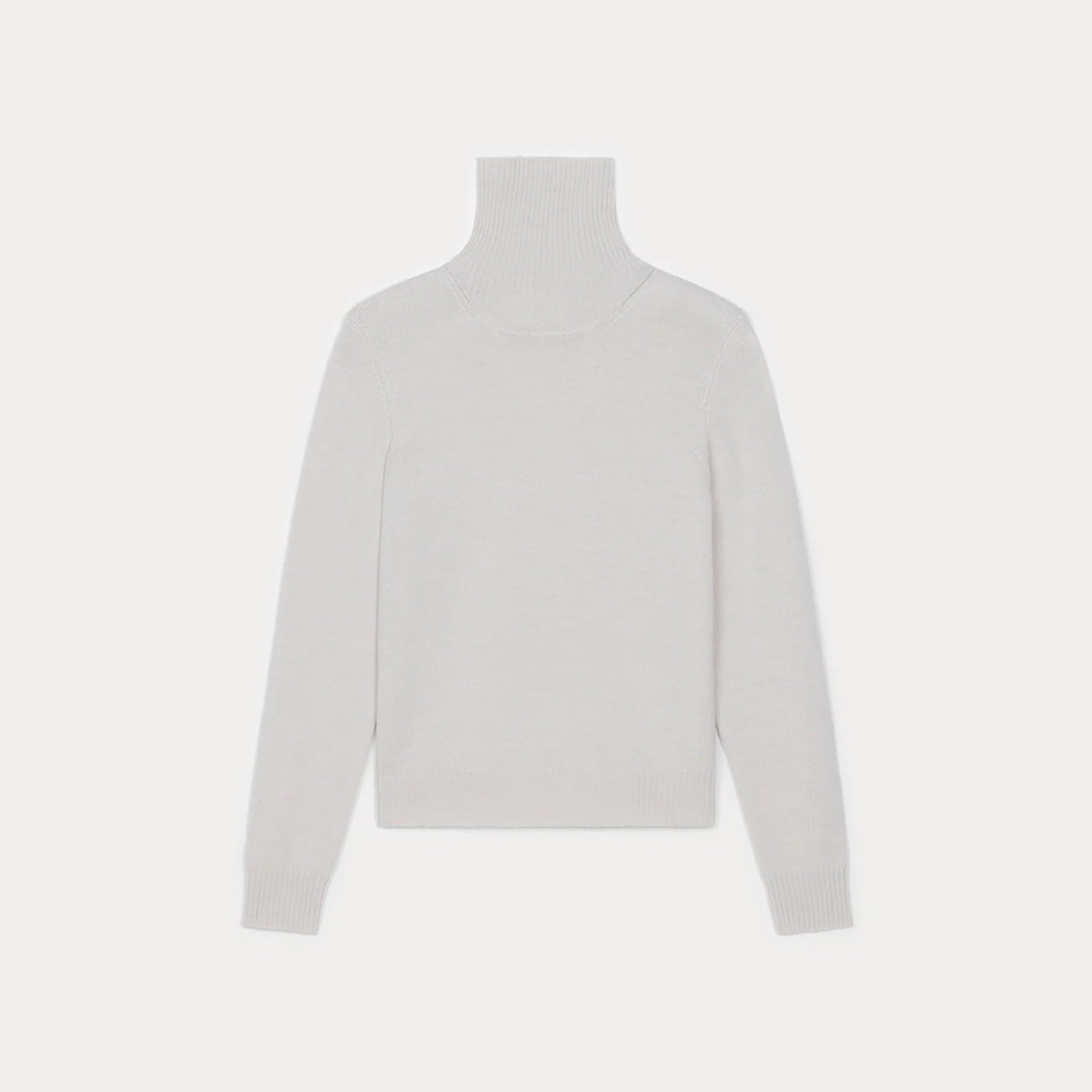Girls White Wool Sweater