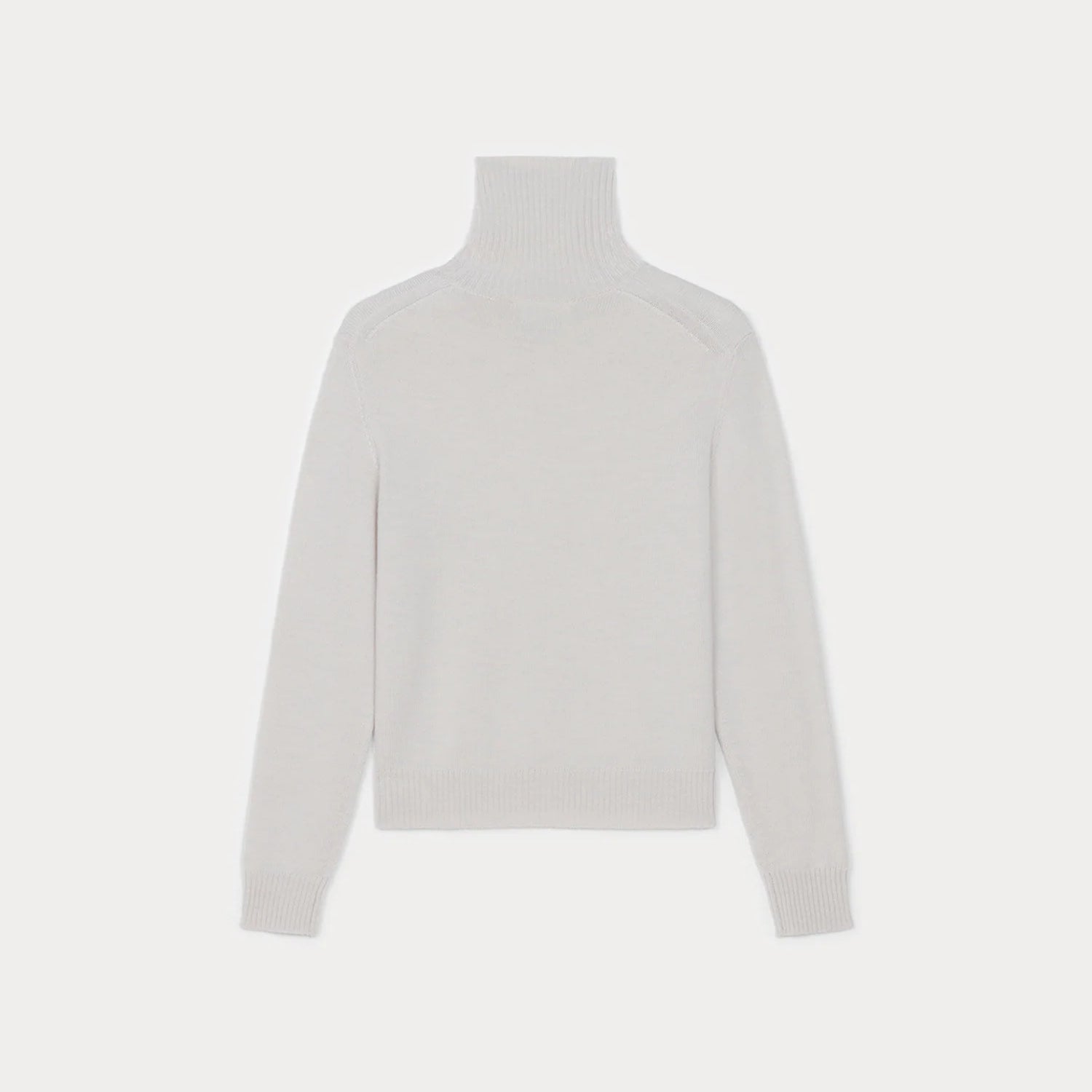 Girls White Wool Sweater