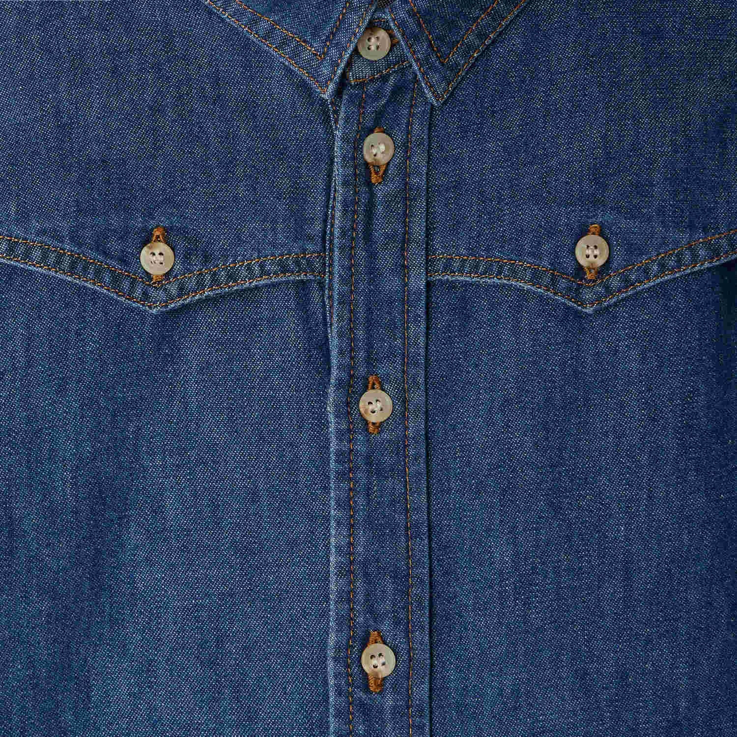 Boys Blue Denim Shirt