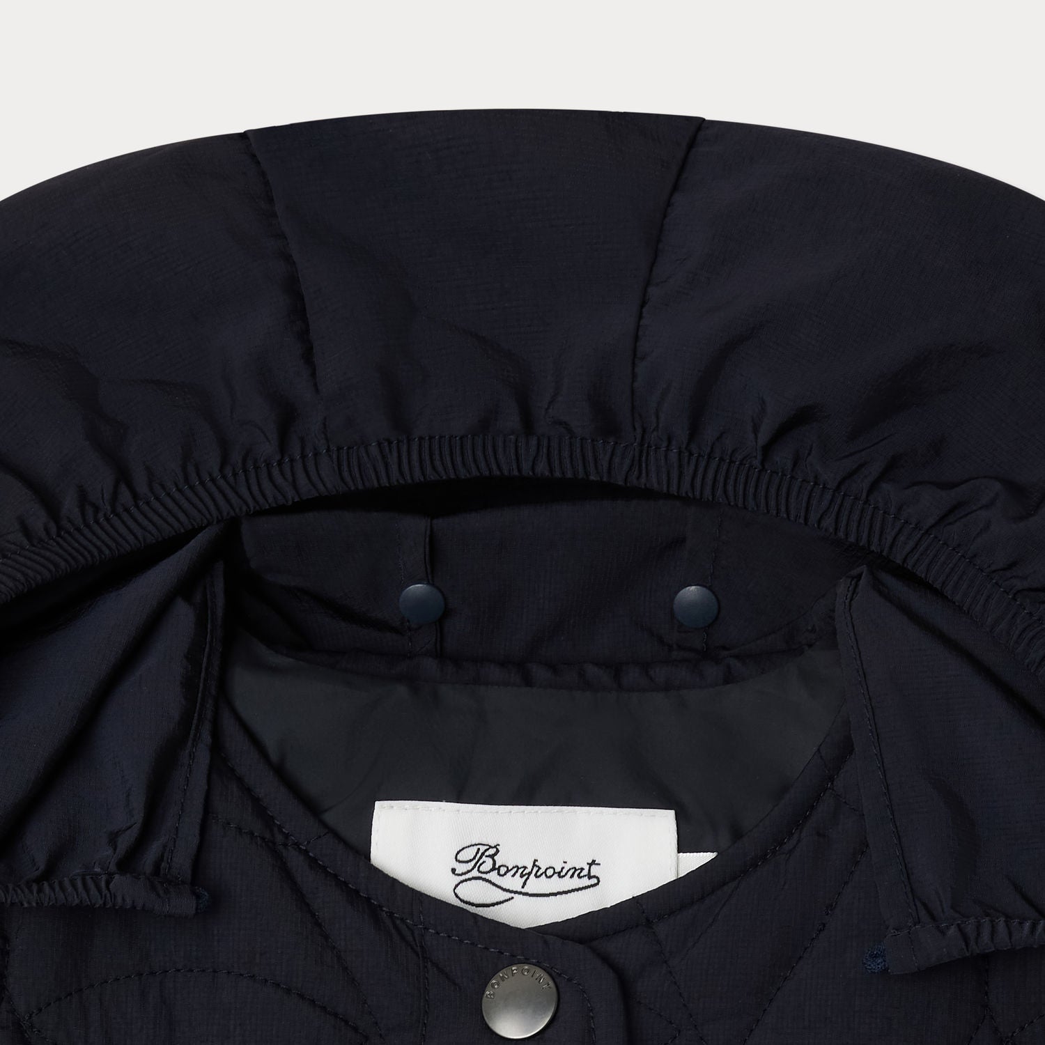 Girls Navy Padded Jacket