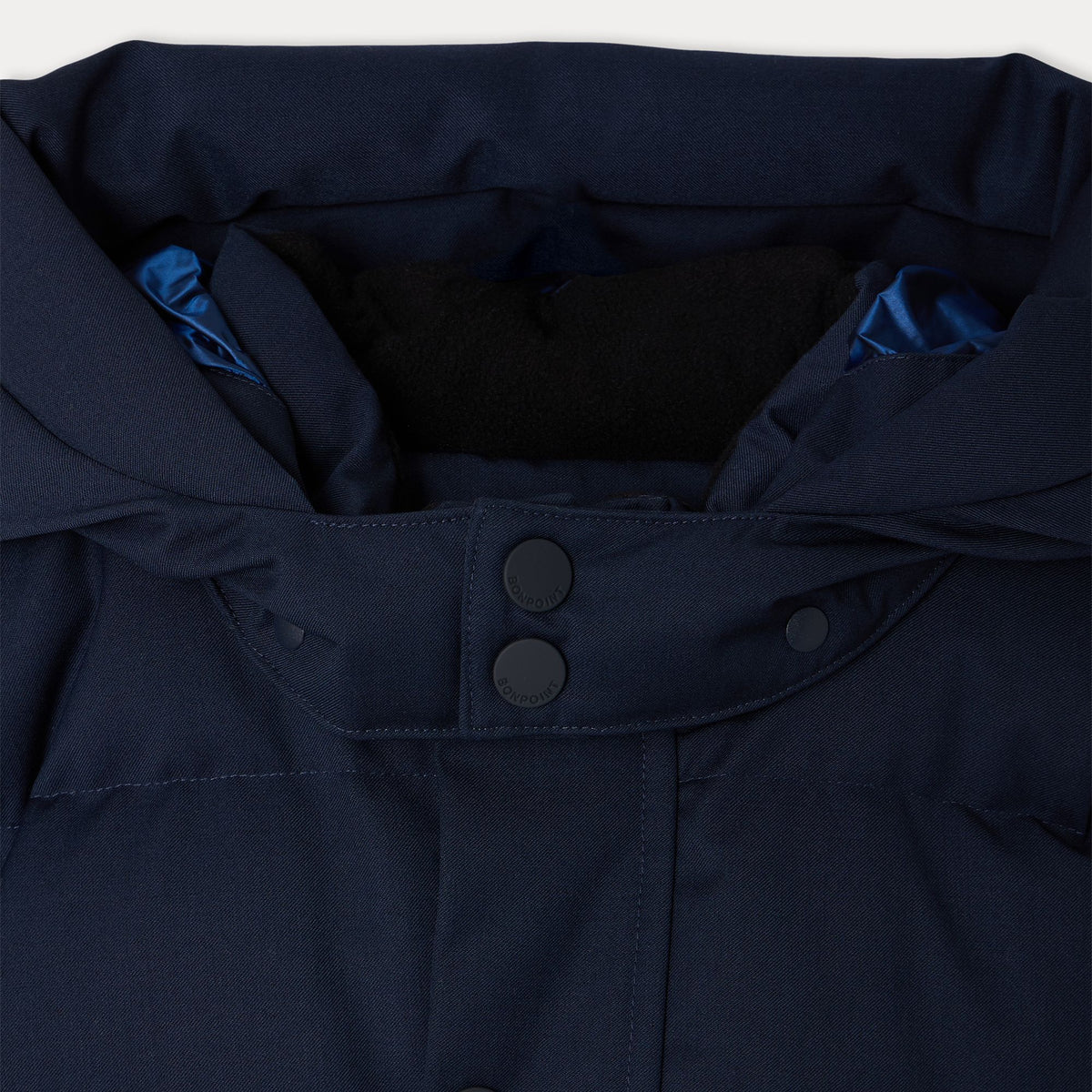 Boys Navy Padded Down Jacket