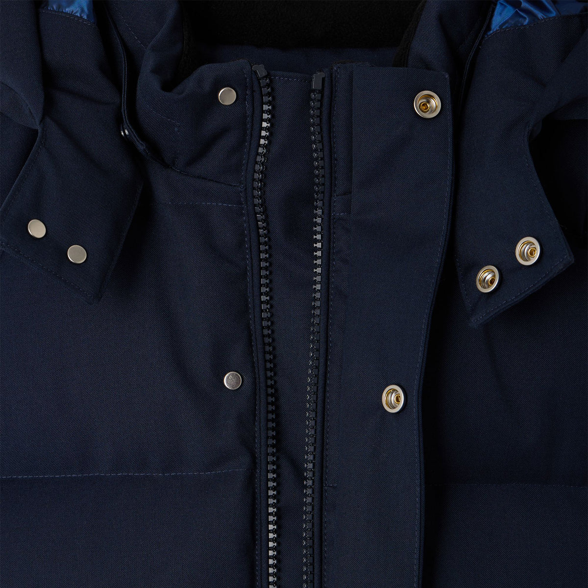 Boys Navy Padded Down Jacket