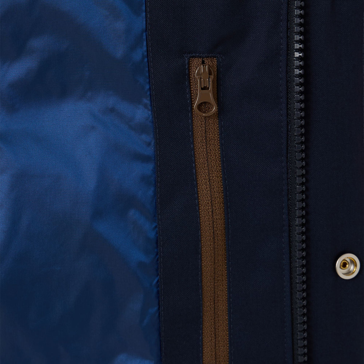 Boys Navy Padded Down Jacket