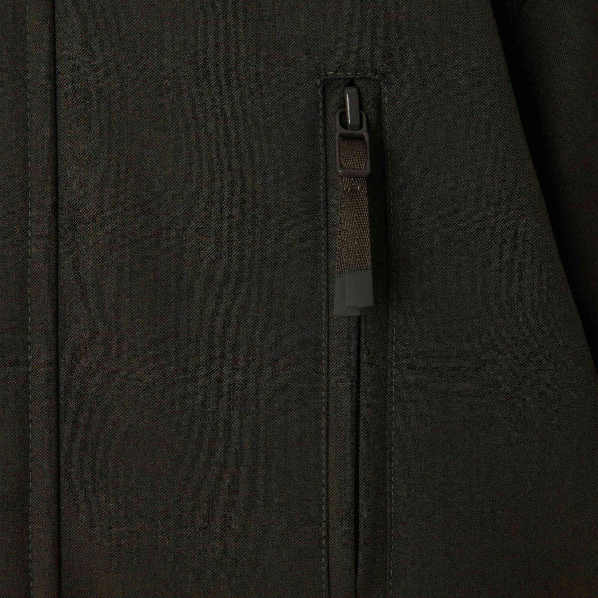 Boys Khaki Padded Down Coat