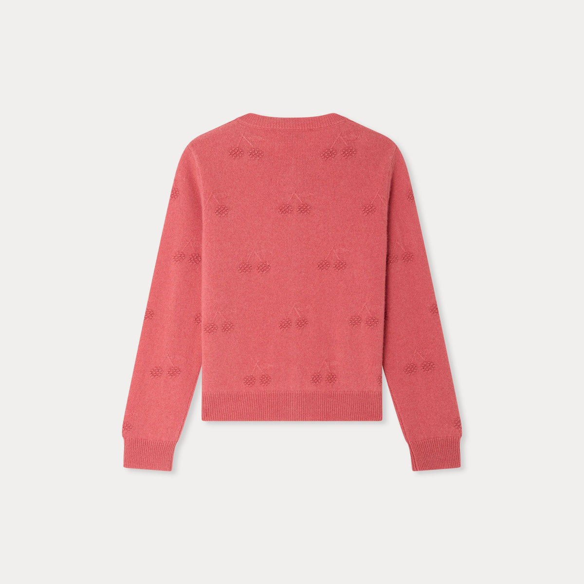 Girls Pink Cashmere Cardigan