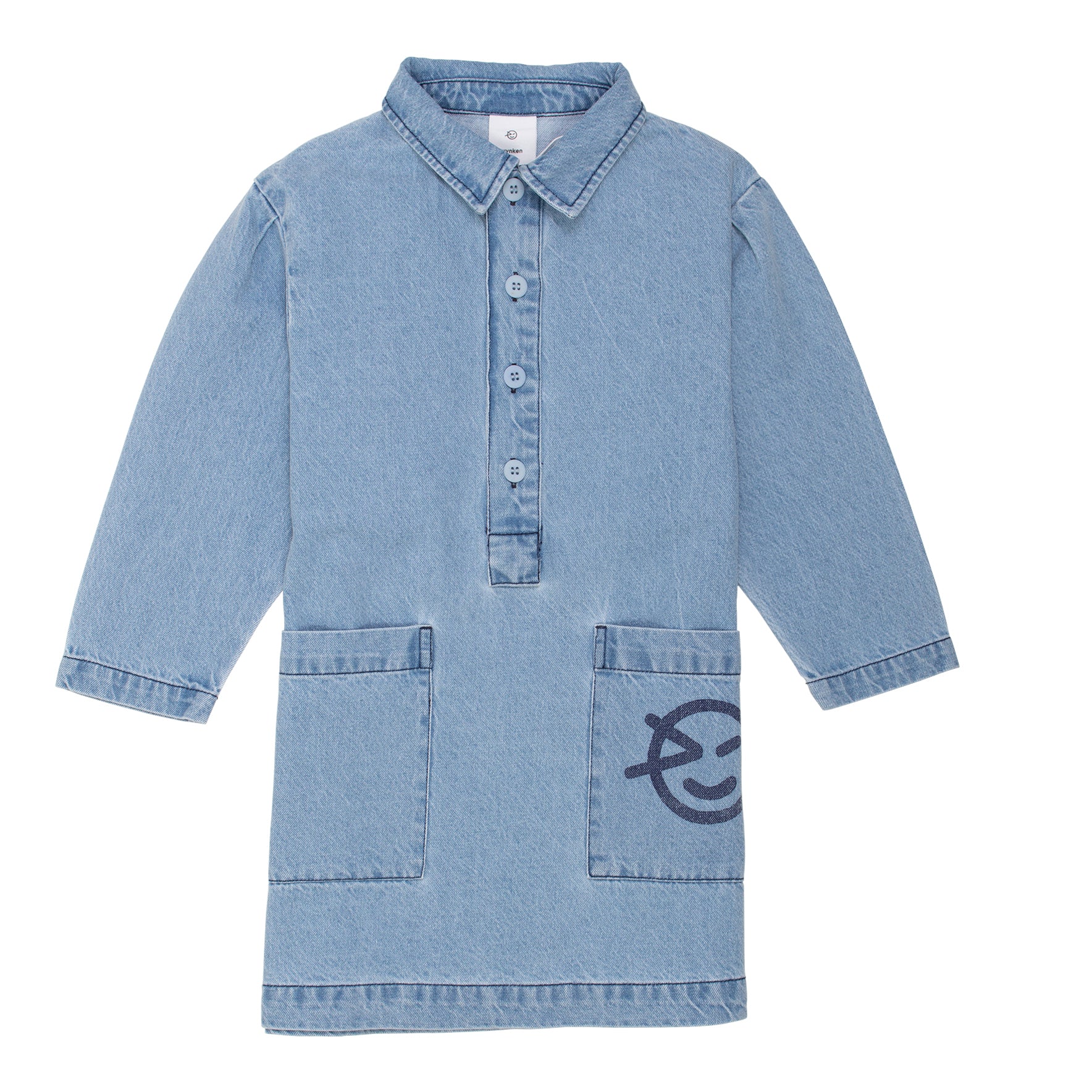Girls Blue Denim Dress