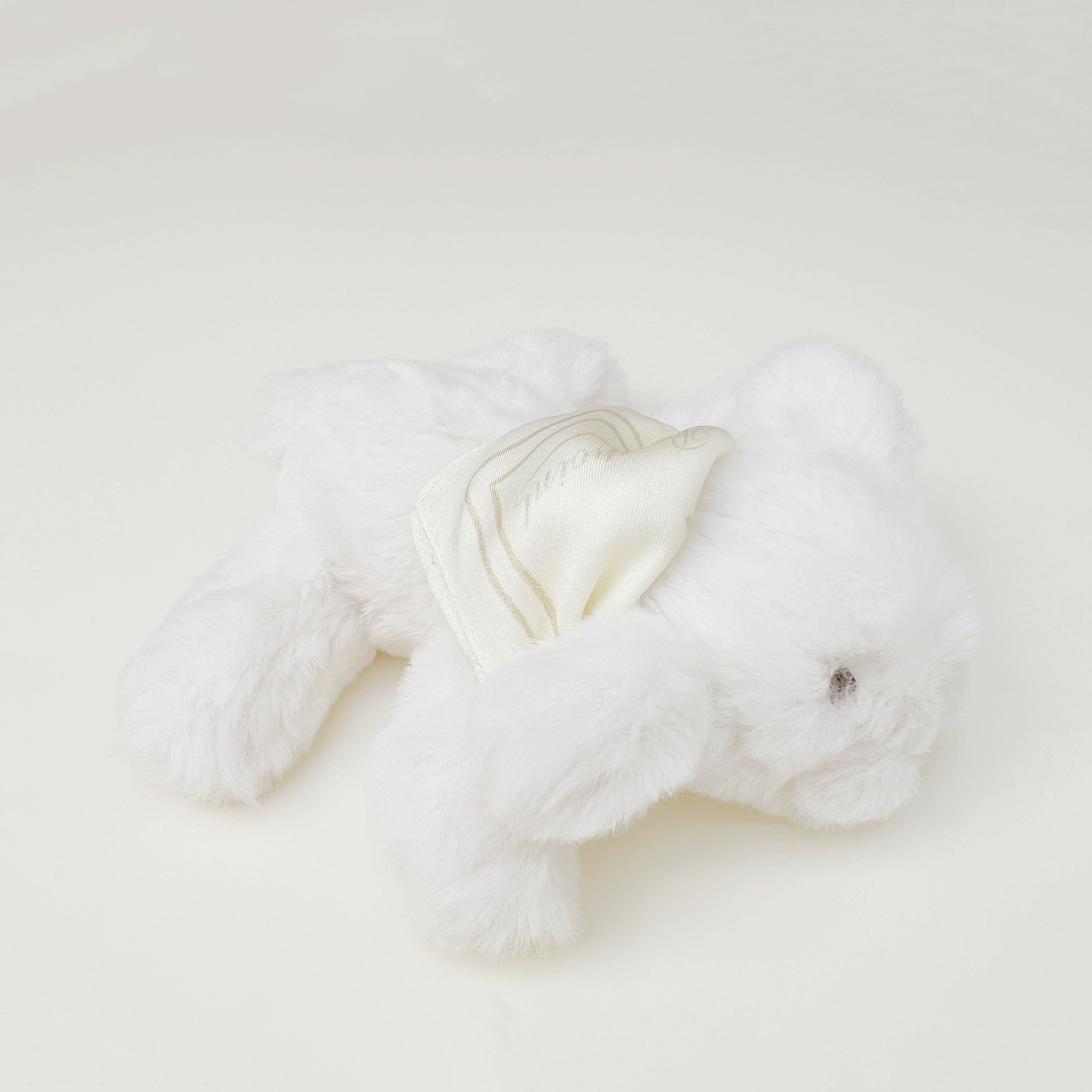 Baby Boys & Girls White Toy Dog(15cm)