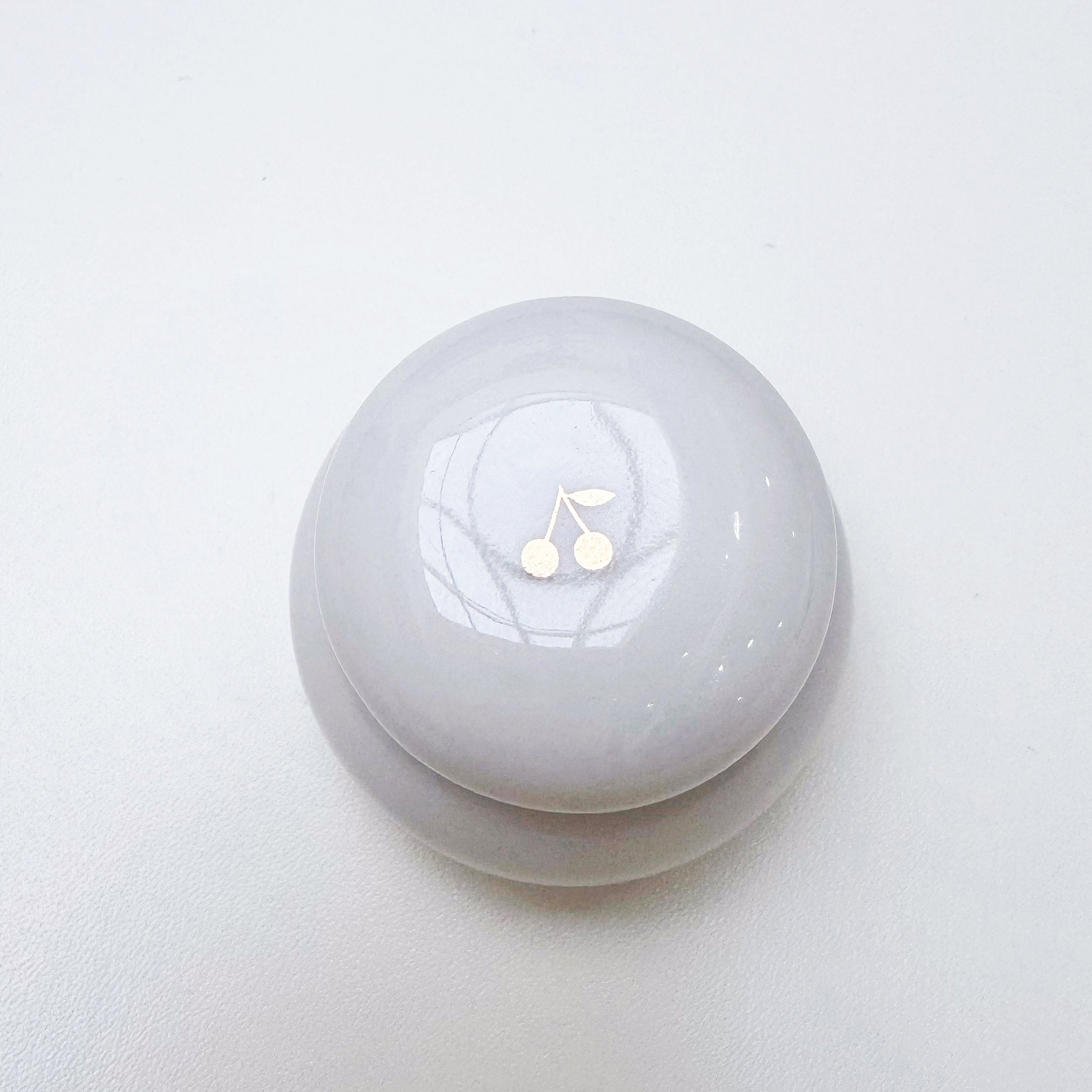 White Porcelain Tooth Box(3 x 3cm)