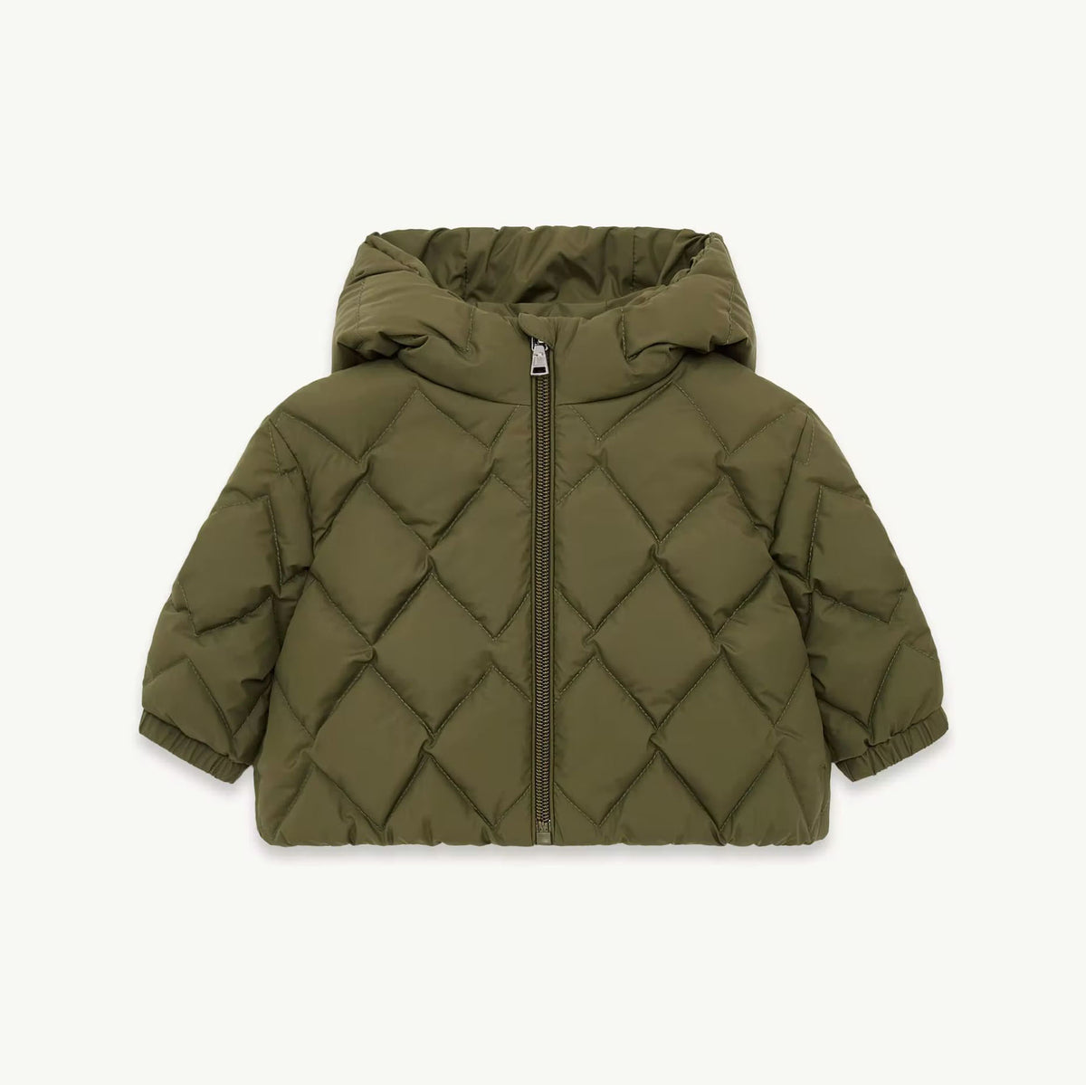 Baby Girls Dark Green "AVA" Padded Down Jacket