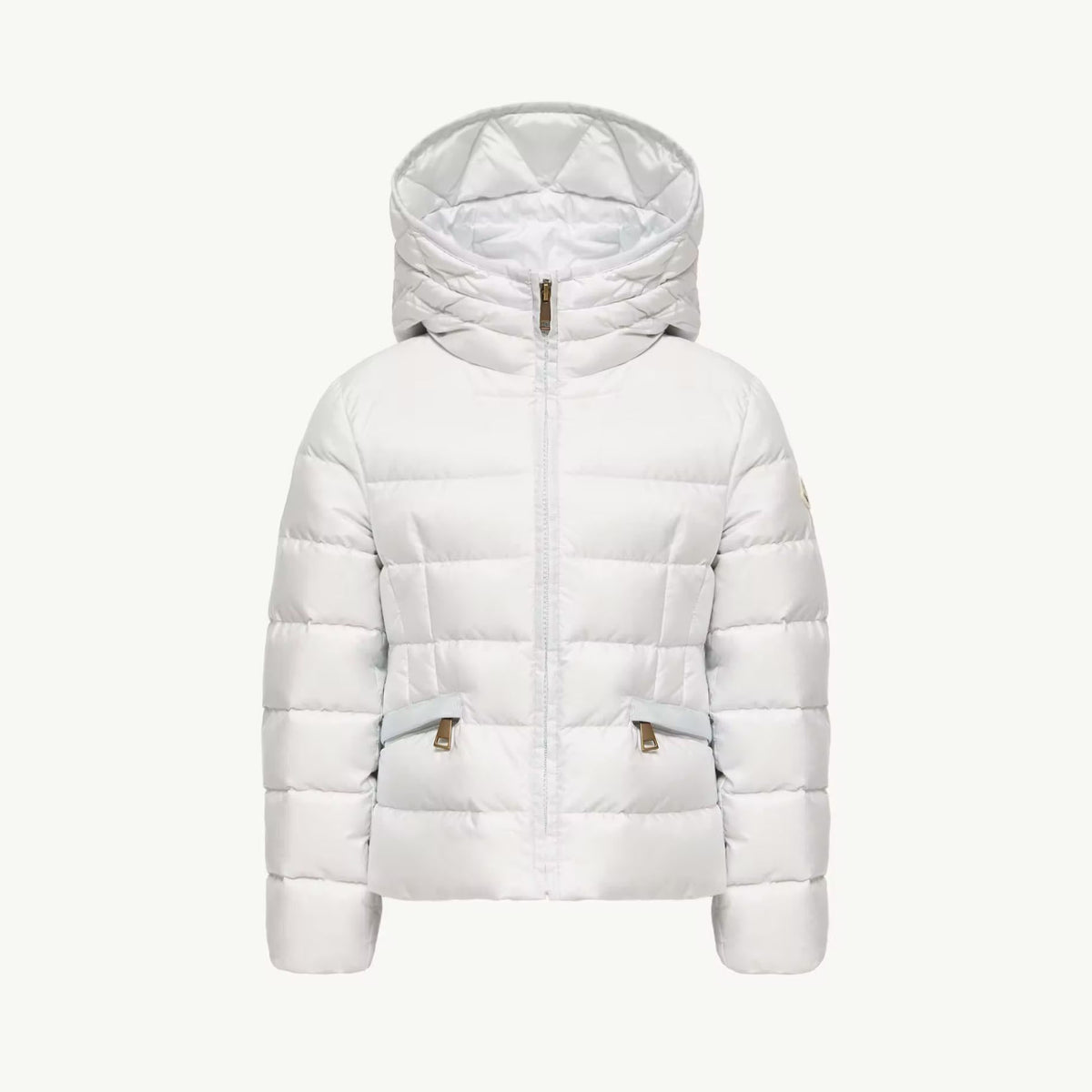 Girls Pale Blue "AVOCE" Padded Down Jacket
