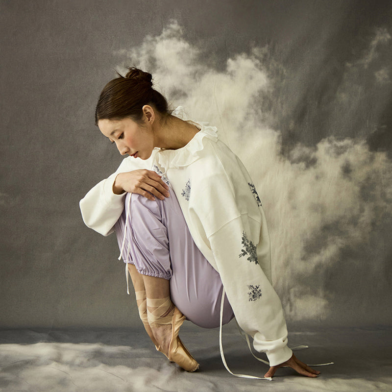 Girls Lavender Ballet Warm Up Trousers