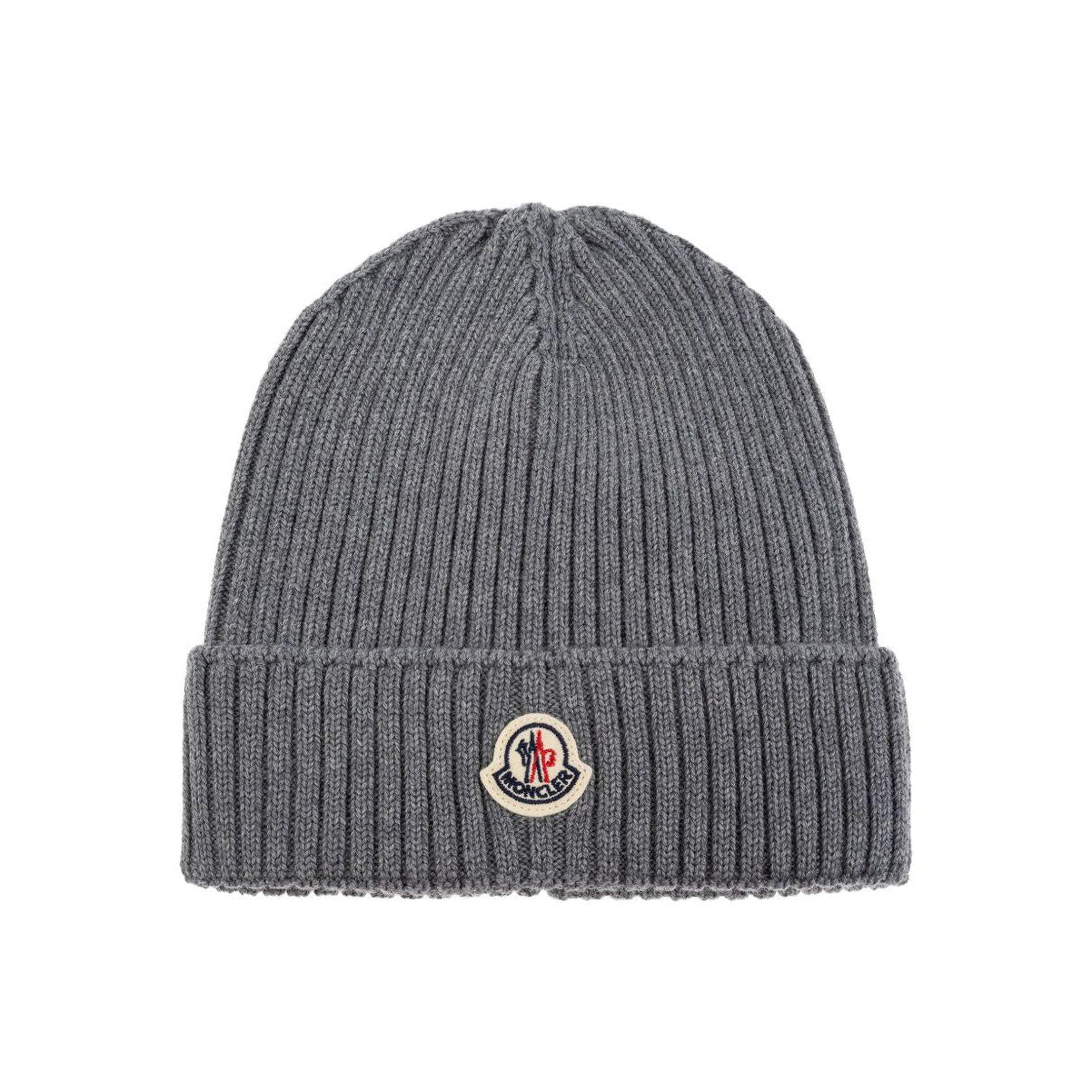 Boys Grey Wool Knit Hat