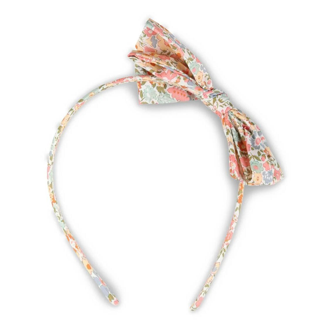 Girls Pink Floral Headband