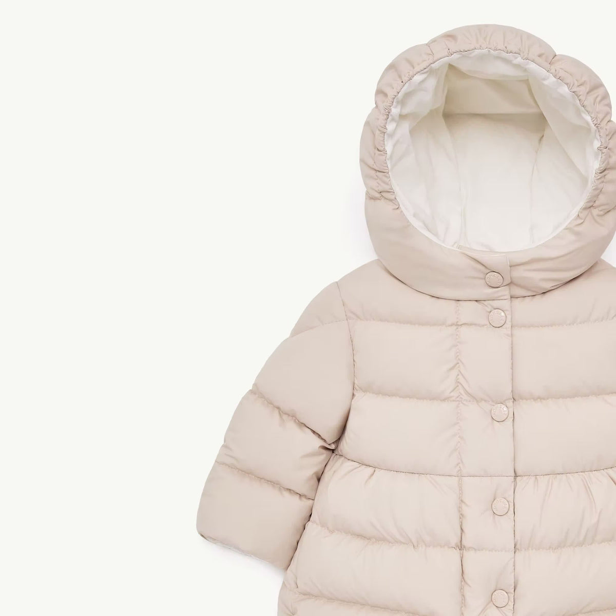 Baby Girls Beige "CHARLOTTE" Padded Down Coat