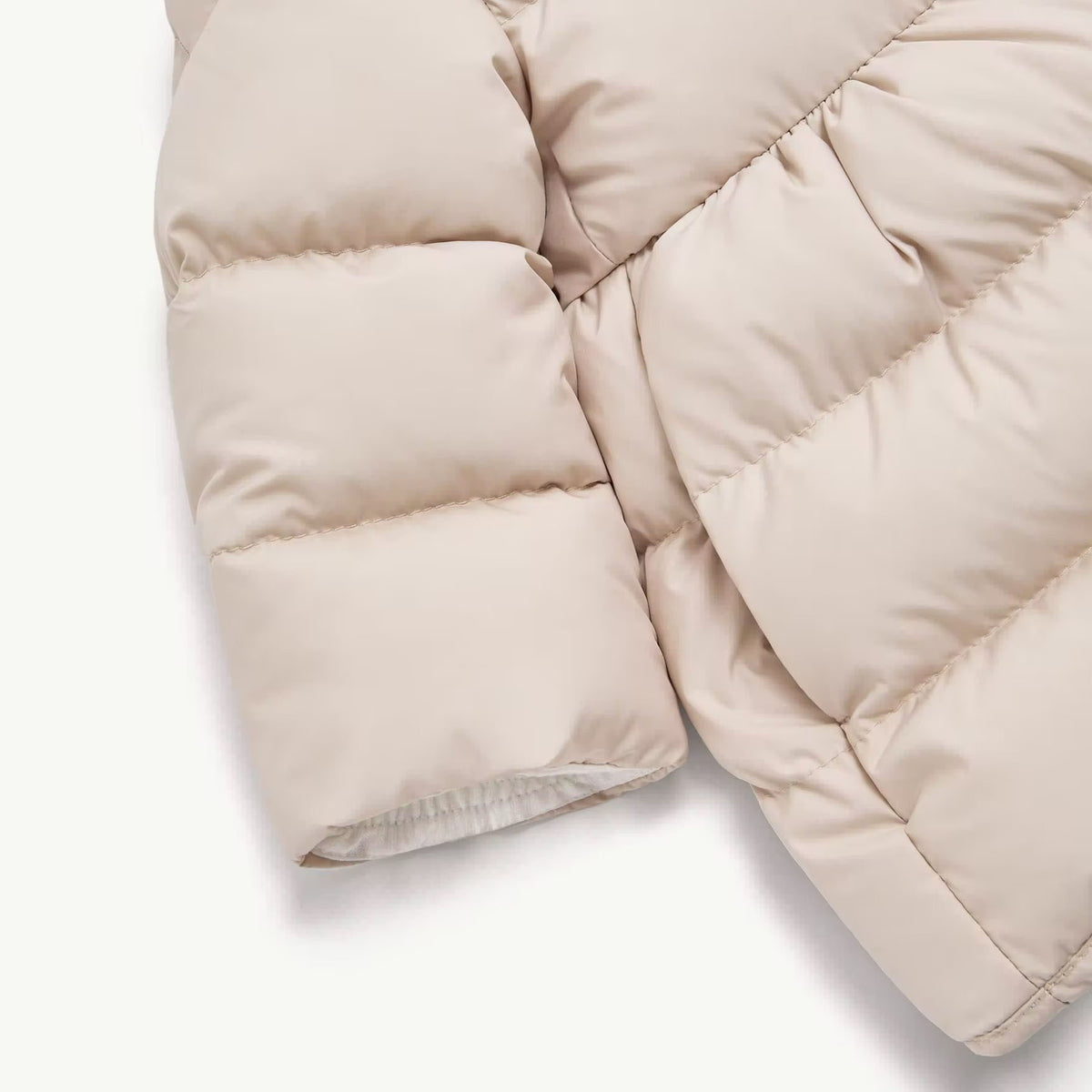 Baby Girls Beige "CHARLOTTE" Padded Down Coat