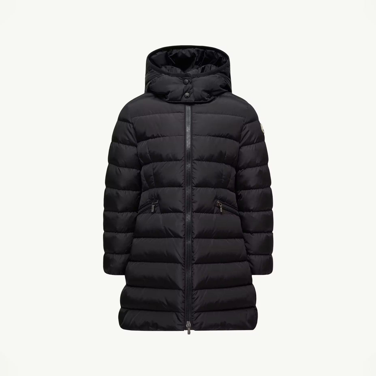Girls Black "CHARPAL" Padded Down Coat